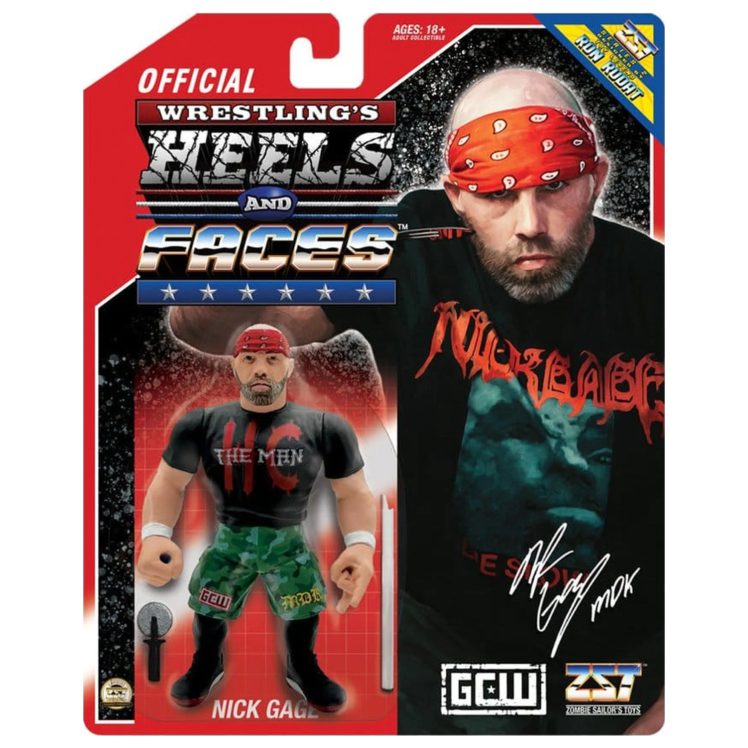 Zombie Sailor's Toys akciófigura Nick Gage 11 cm termékfotó