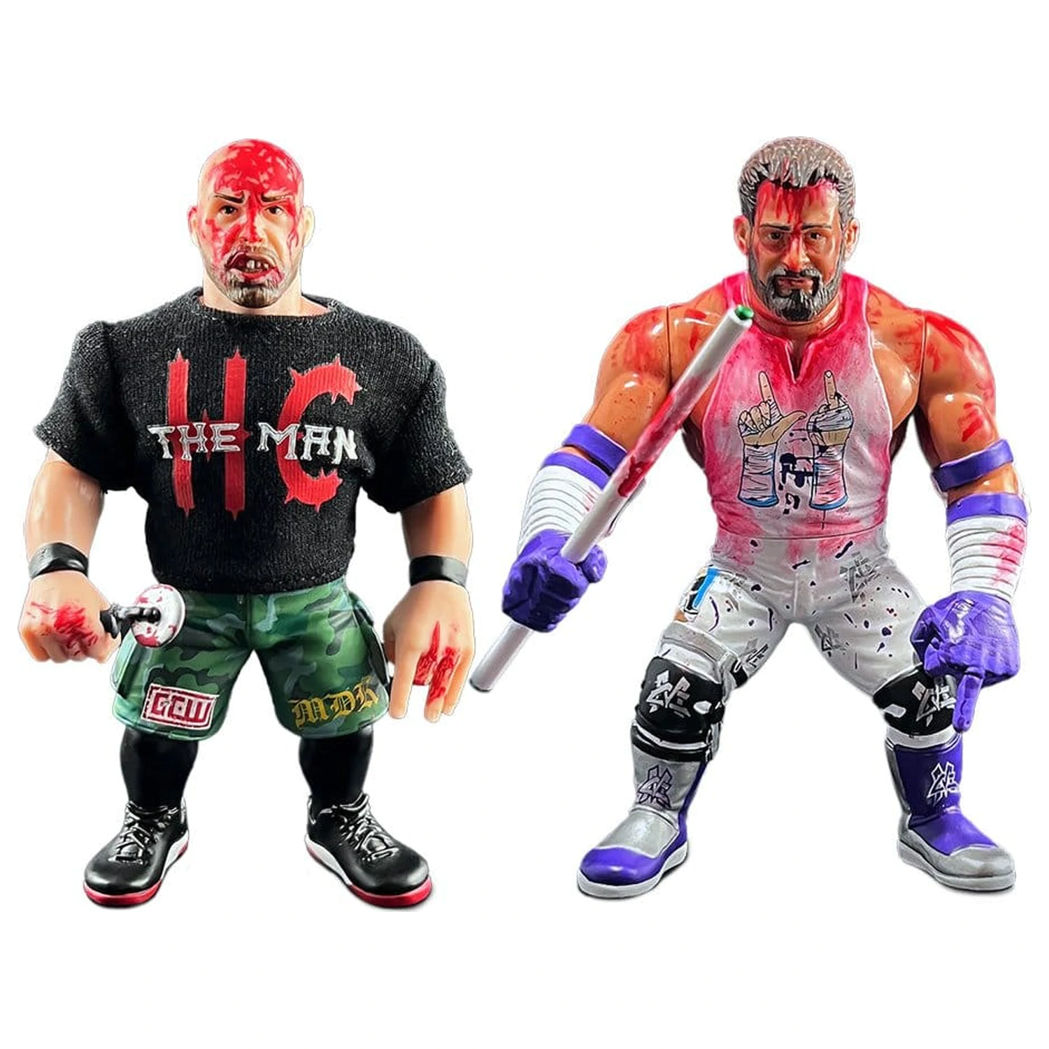 Zombie Sailor's Toys Nick Gage vs. Matt Cardona 2 db-os akciófigura csomag 11 cm termékfotó
