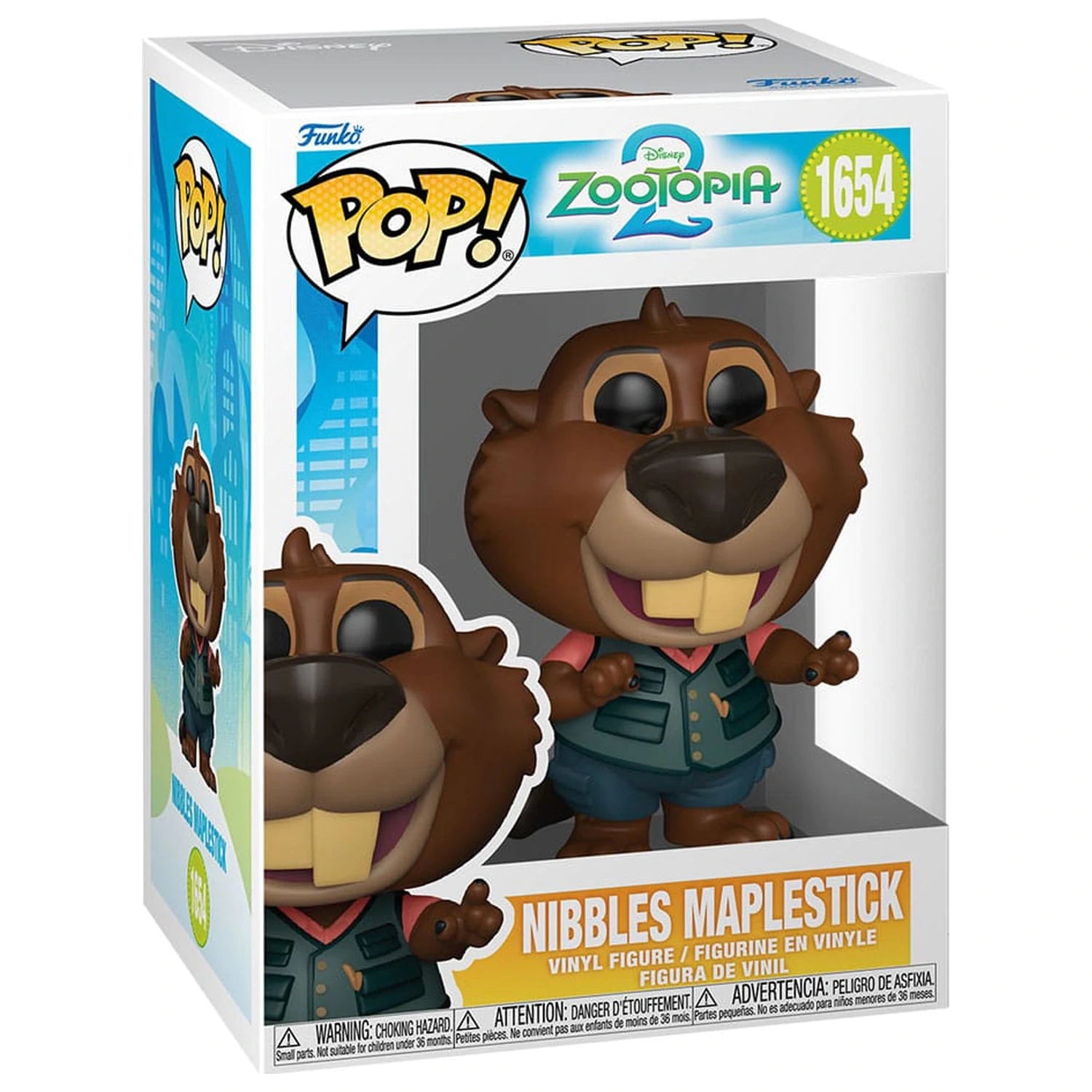 Zootopia 2 Funko POP! Movies Vinyl figura Nibbles Maplestick 9 cm termékfotó