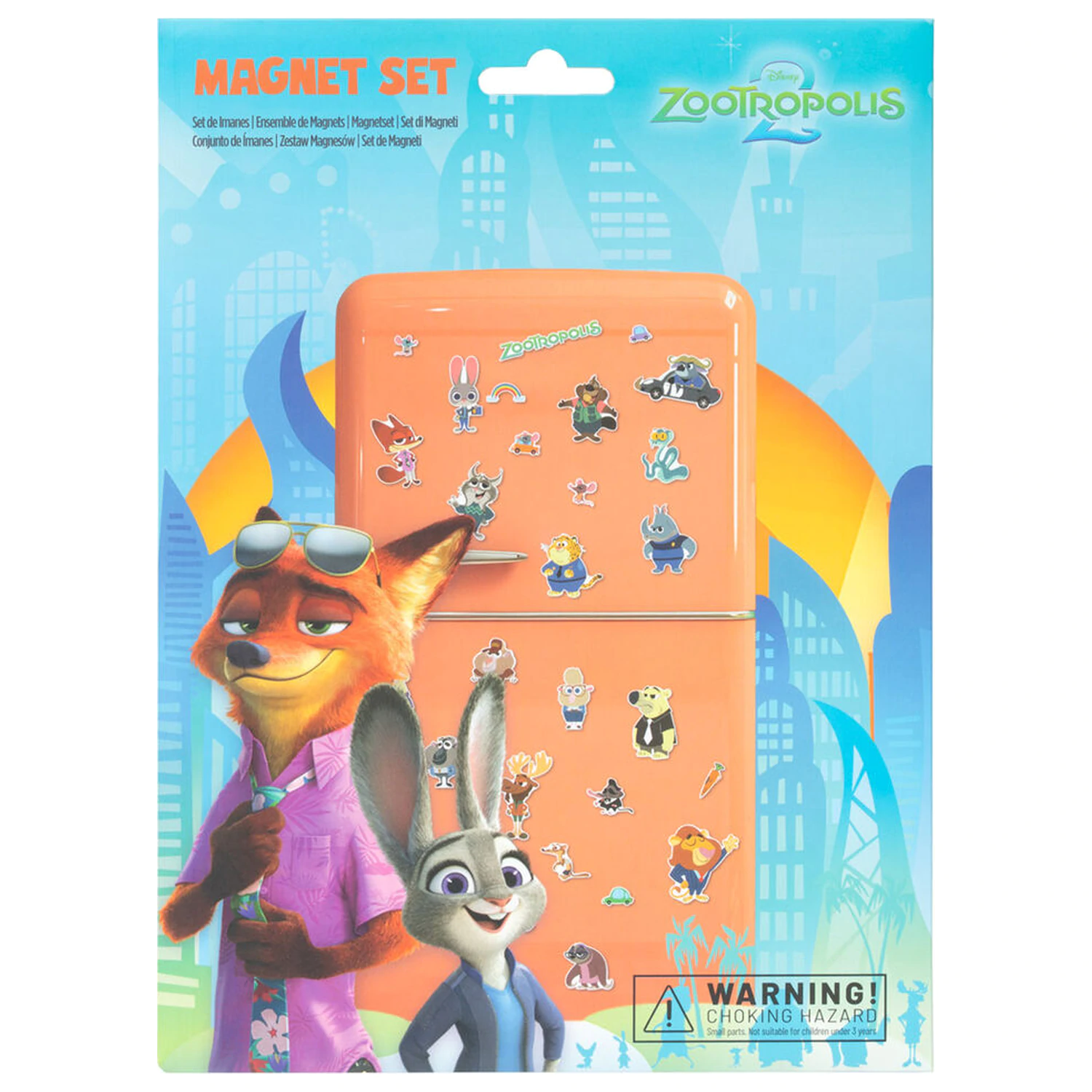 Zootopia 2 hűtőmágnes csomag termékfotó