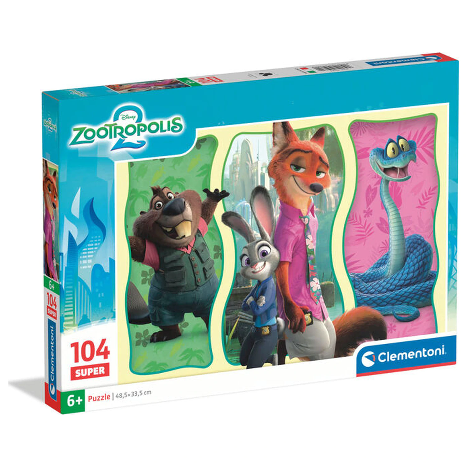Zootopia 2 puzzle 104db-os termékfotó
