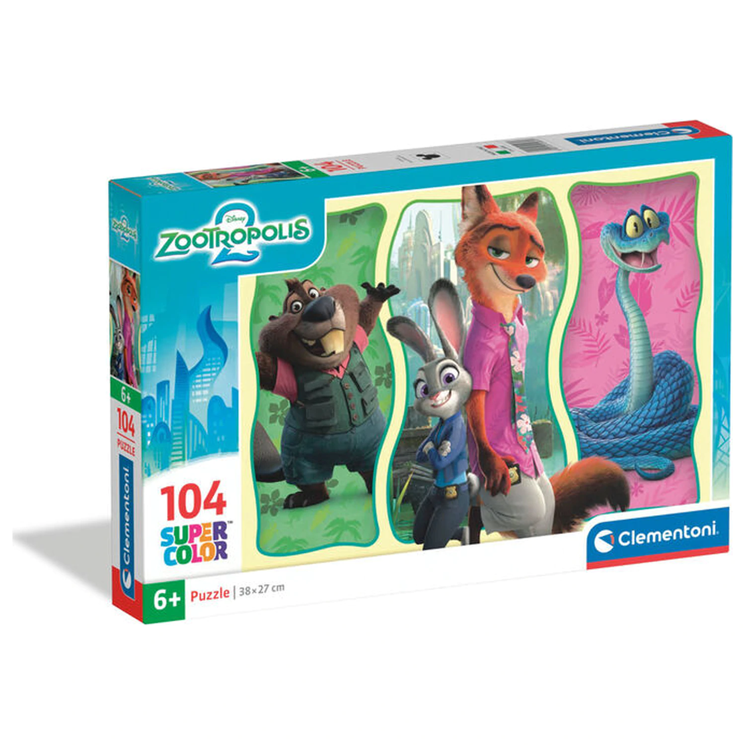 Zootopia 2 puzzle 104db-os termékfotó