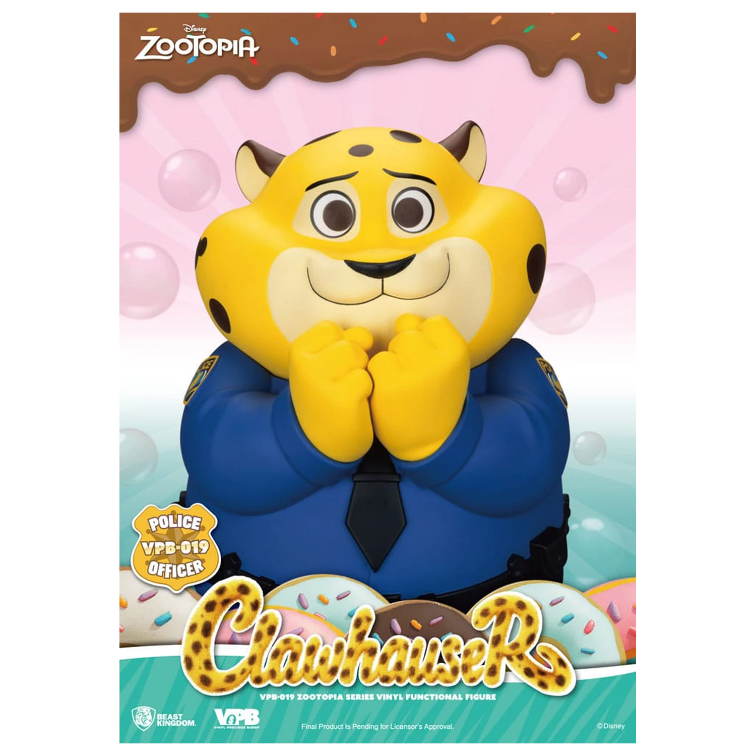 Zootopia Clawhauser Vinyl persely 40 cm termékfotó