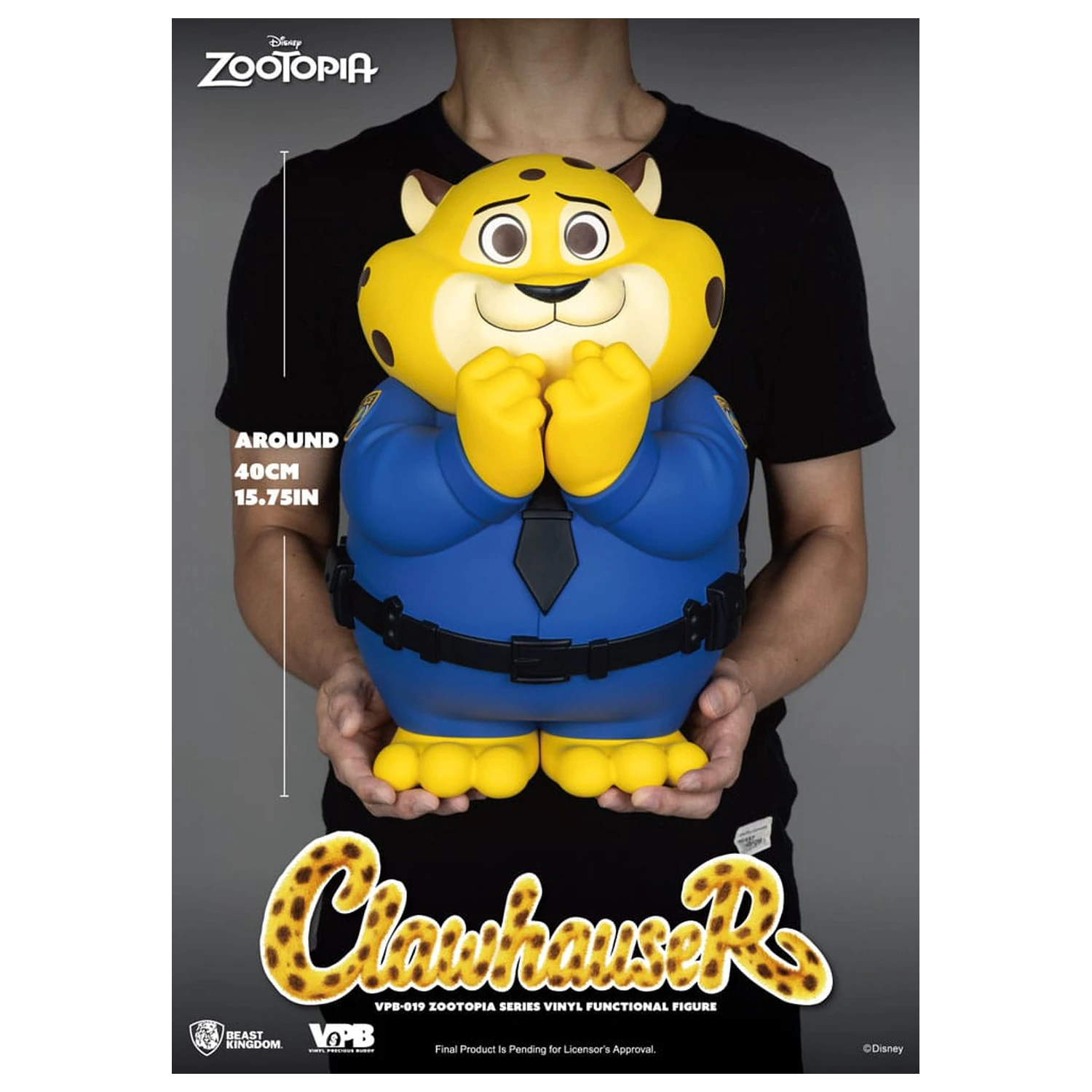 Zootopia Clawhauser Vinyl persely 40 cm termékfotó