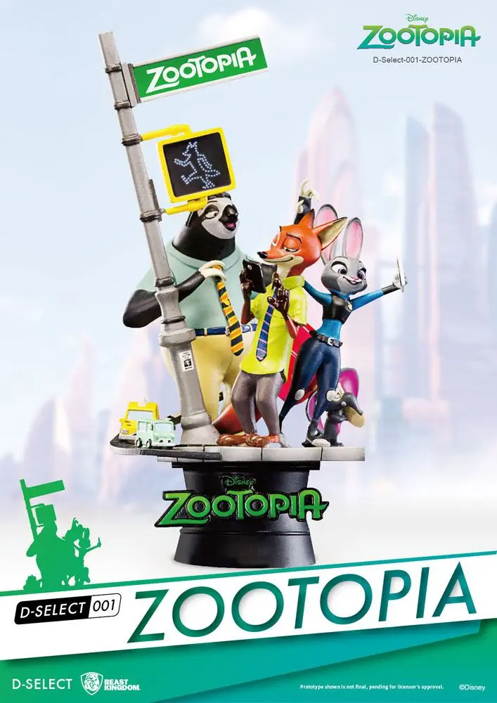 Zootopia D-Select PVC Diorama szobor 16 cm termékfotó