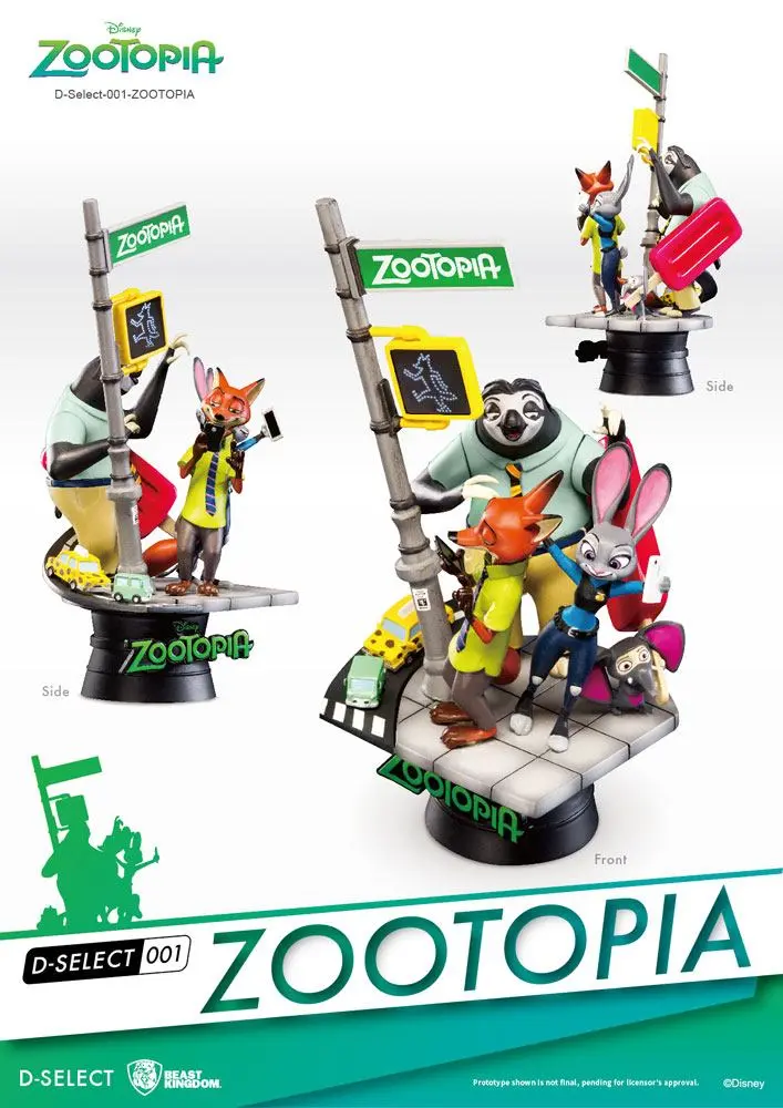 Zootopia D-Select PVC Diorama szobor 16 cm termékfotó