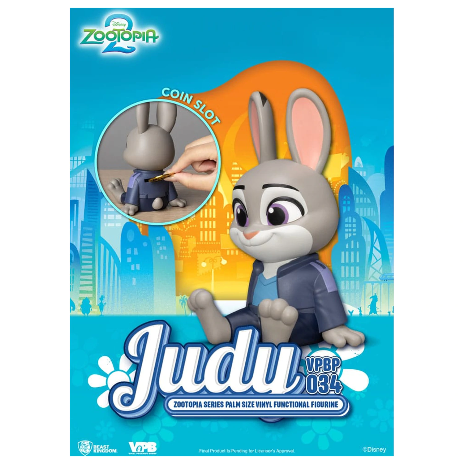 Zootopia Judy Vinyl persely 15 cm termékfotó