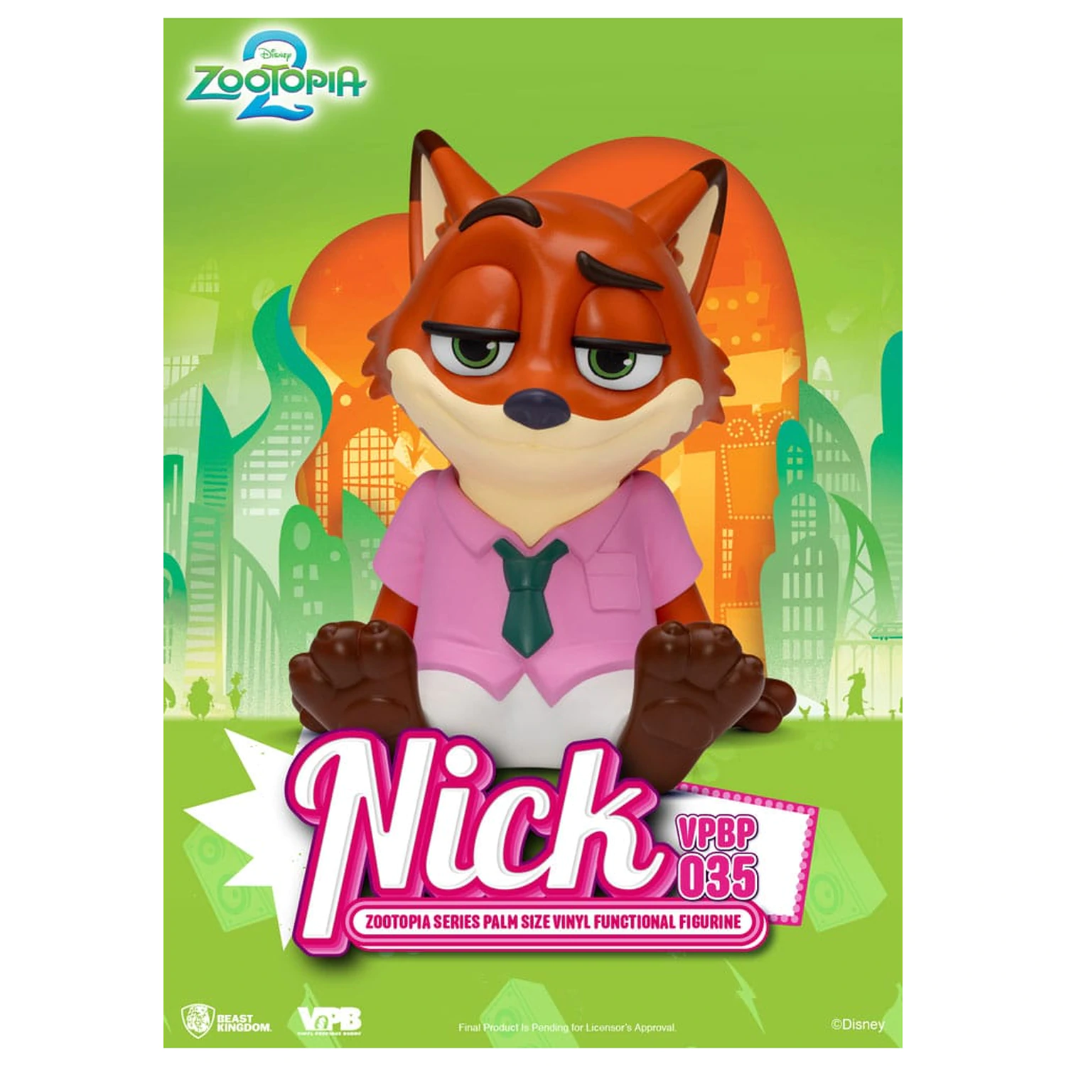 Zootopia Nick Vinyl persely 15 cm termékfotó