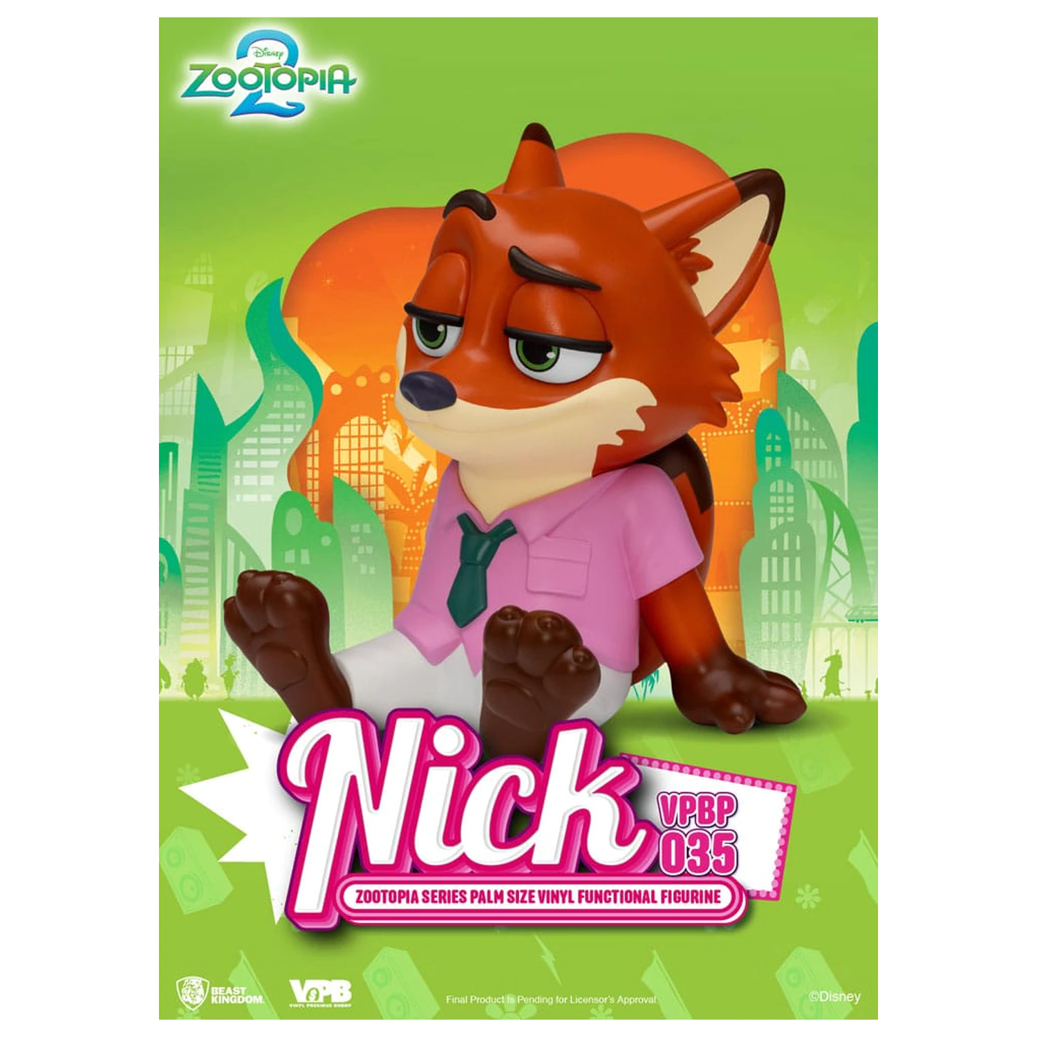 Zootopia Nick Vinyl persely 15 cm termékfotó