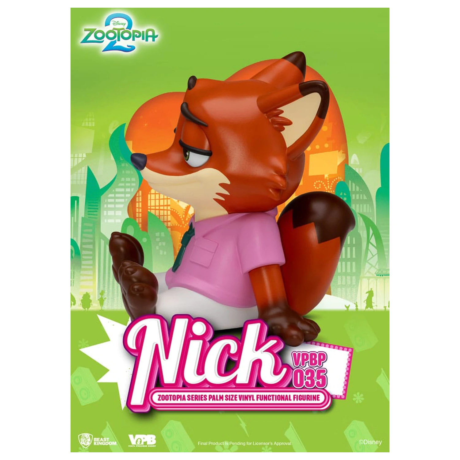 Zootopia Nick Vinyl persely 15 cm termékfotó