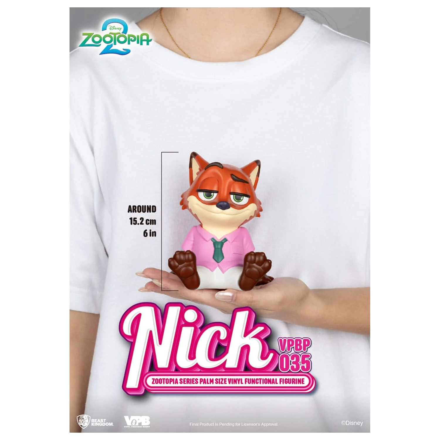 Zootopia Nick Vinyl persely 15 cm termékfotó