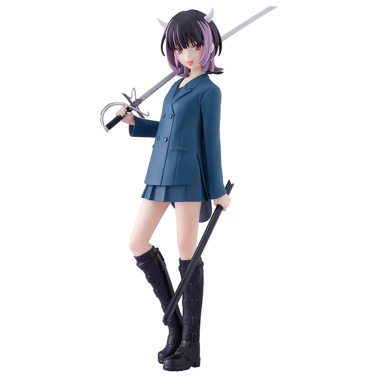Zutto Mayonaka De Iinoni Pop Up Parade PVC figura Nira-chan Devil (Time Left) 17 cm termékfotó