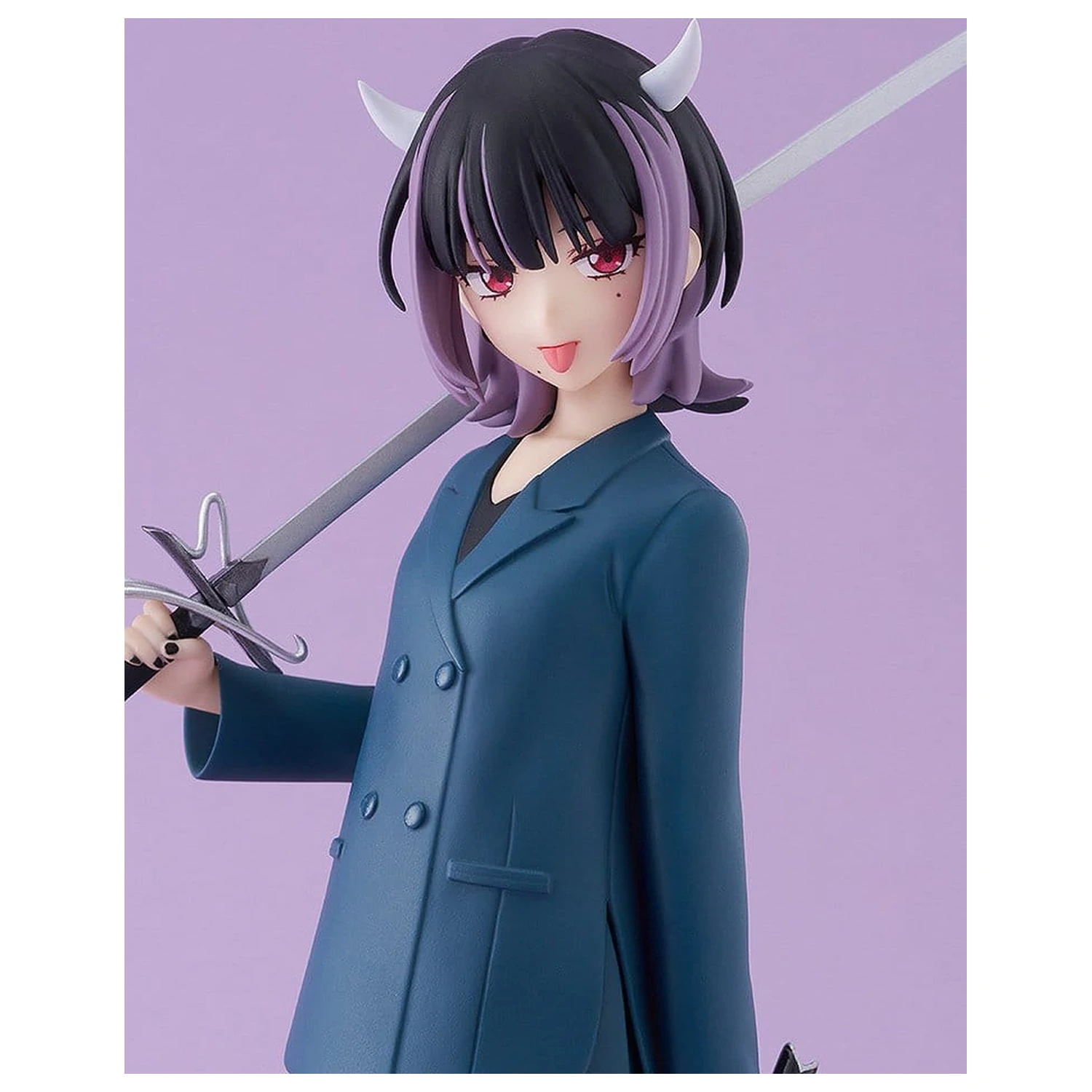 Zutto Mayonaka De Iinoni Pop Up Parade PVC figura Nira-chan Devil (Time Left) 17 cm termékfotó
