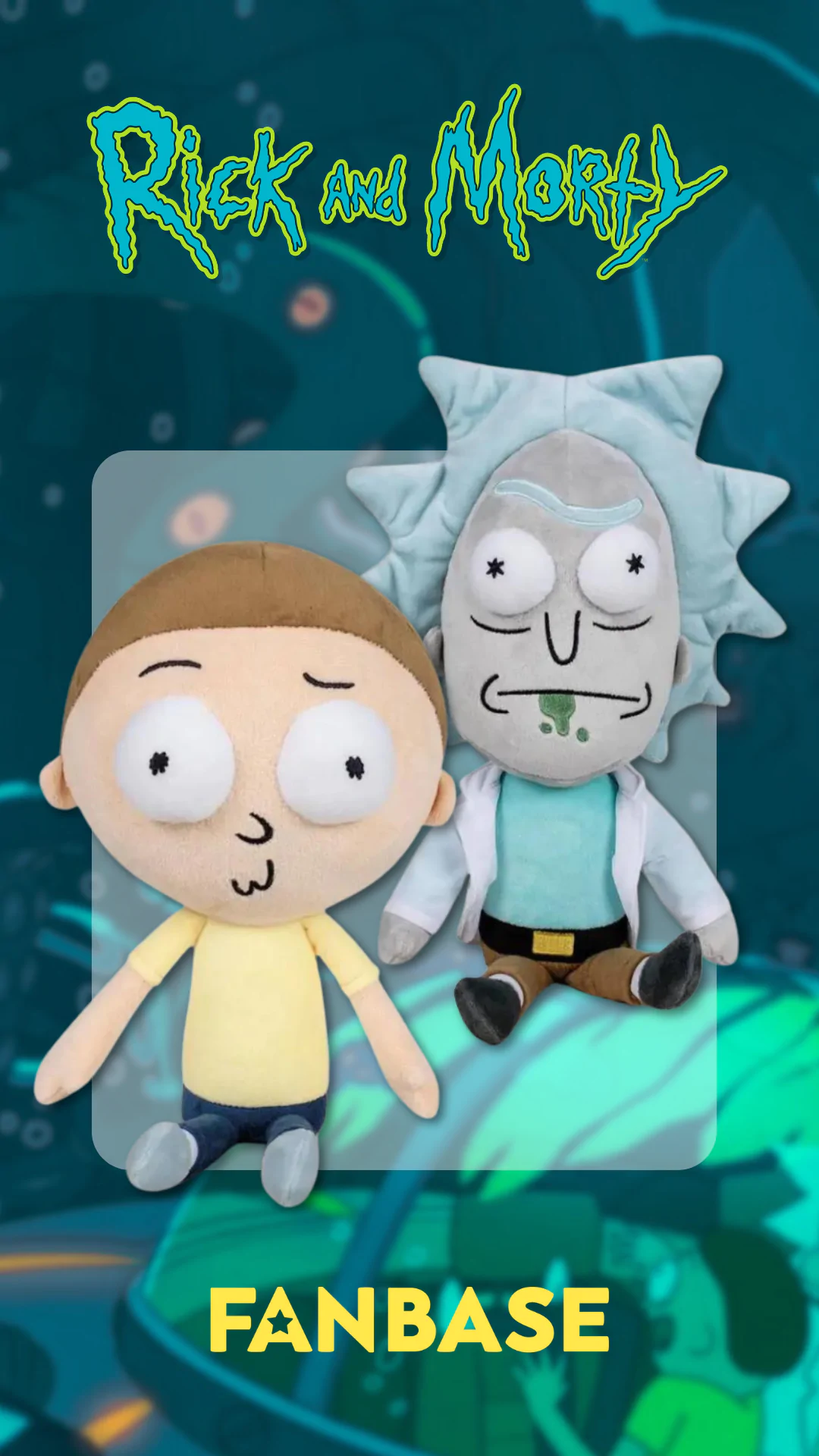 Rick and Morty plüssök érkeztek