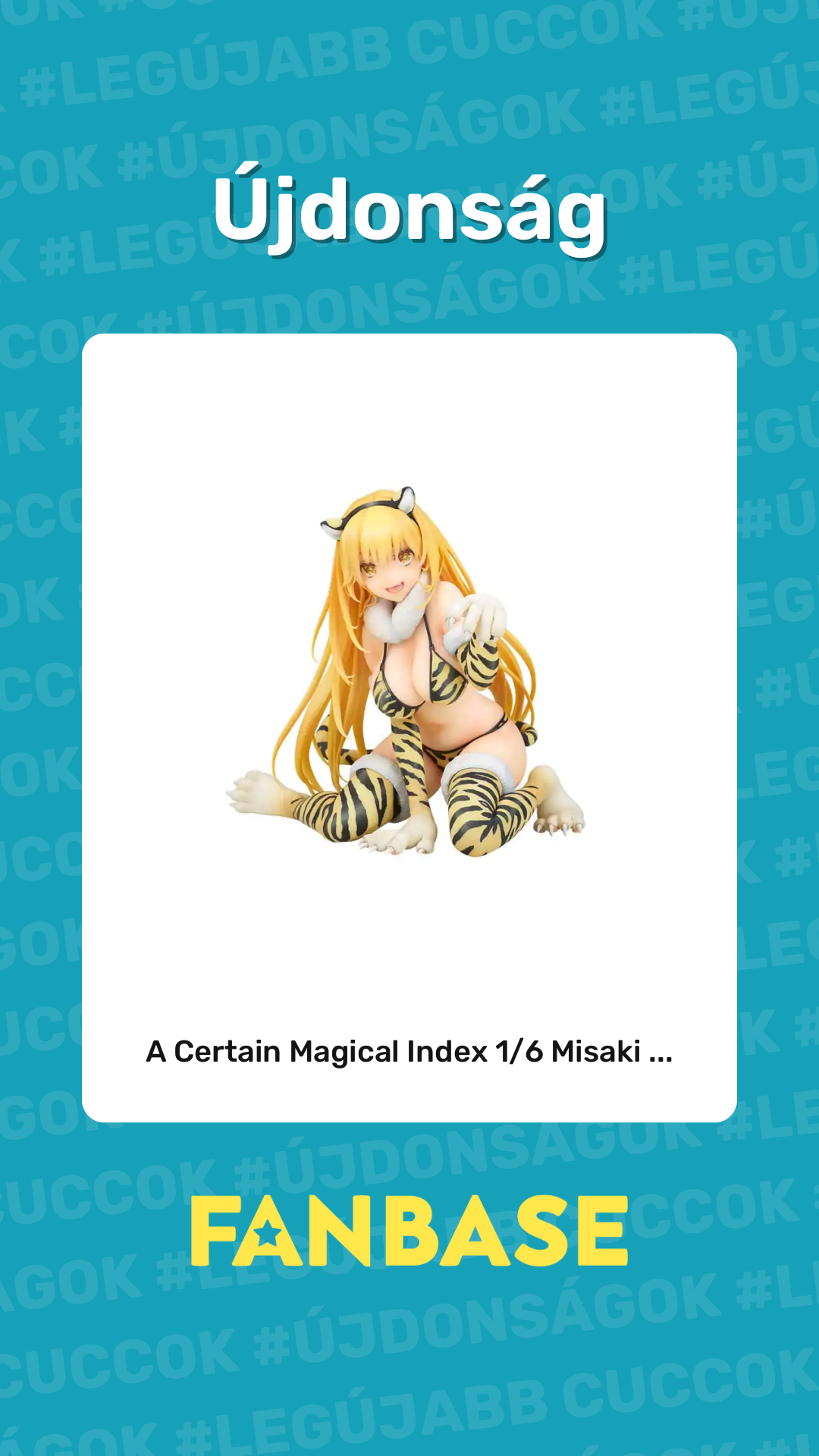 Újdonság: A Certain Magical Index 1/6 Misaki ...