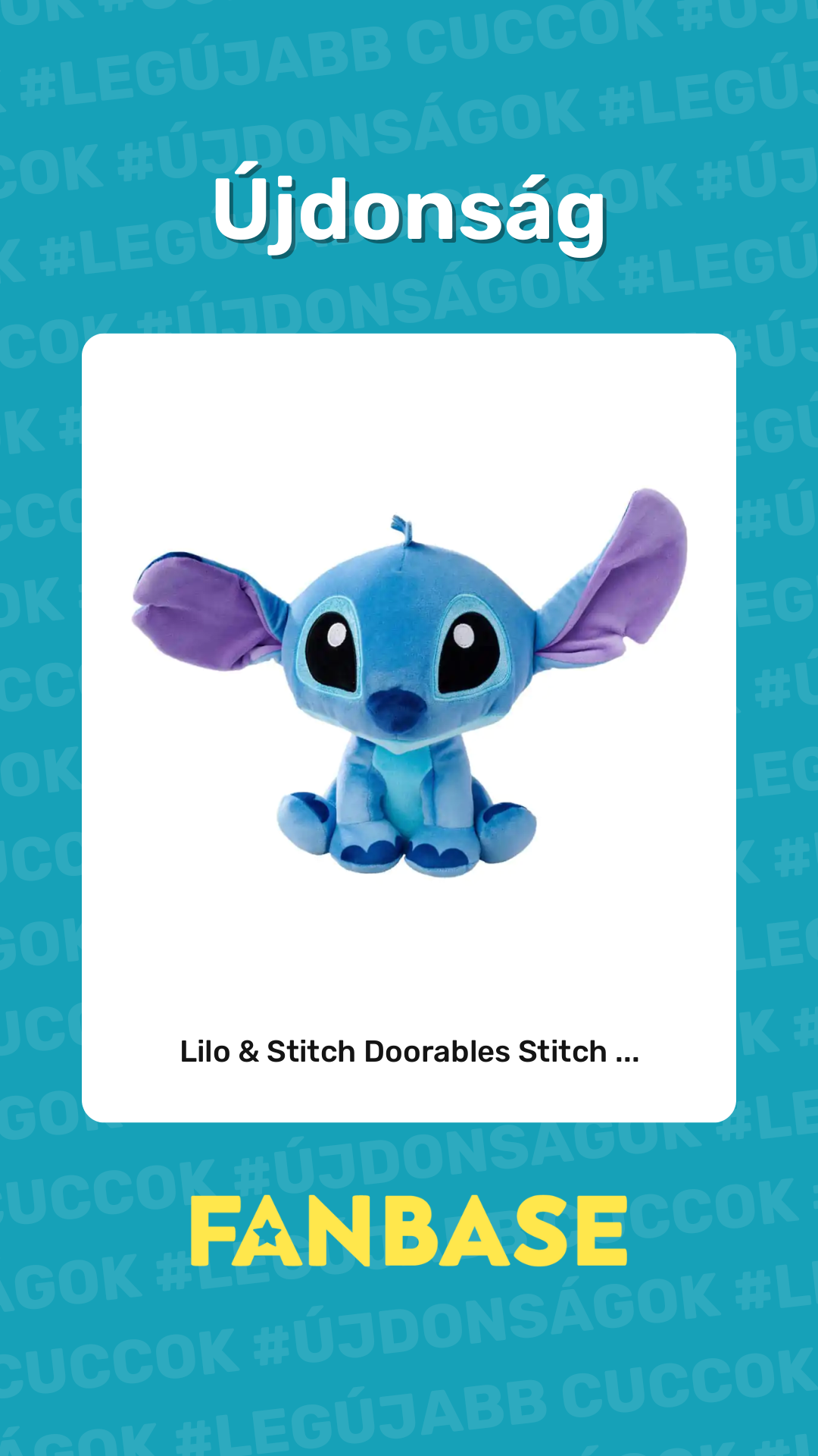 Újdonság: Lilo & Stitch Doorables Stitch ...