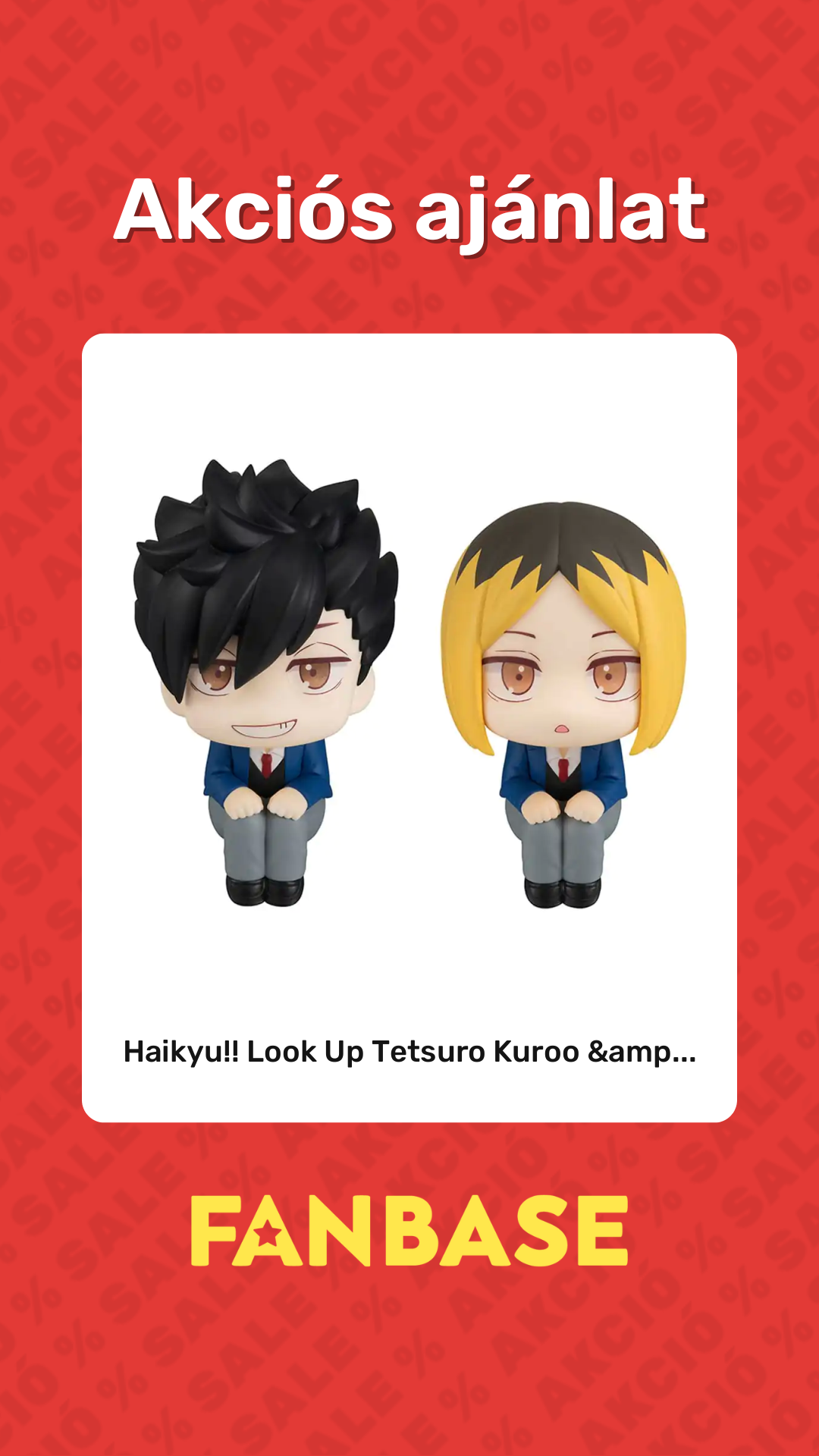 Akciós ajánlat: Haikyu!! Look Up Tetsuro Kuroo &...