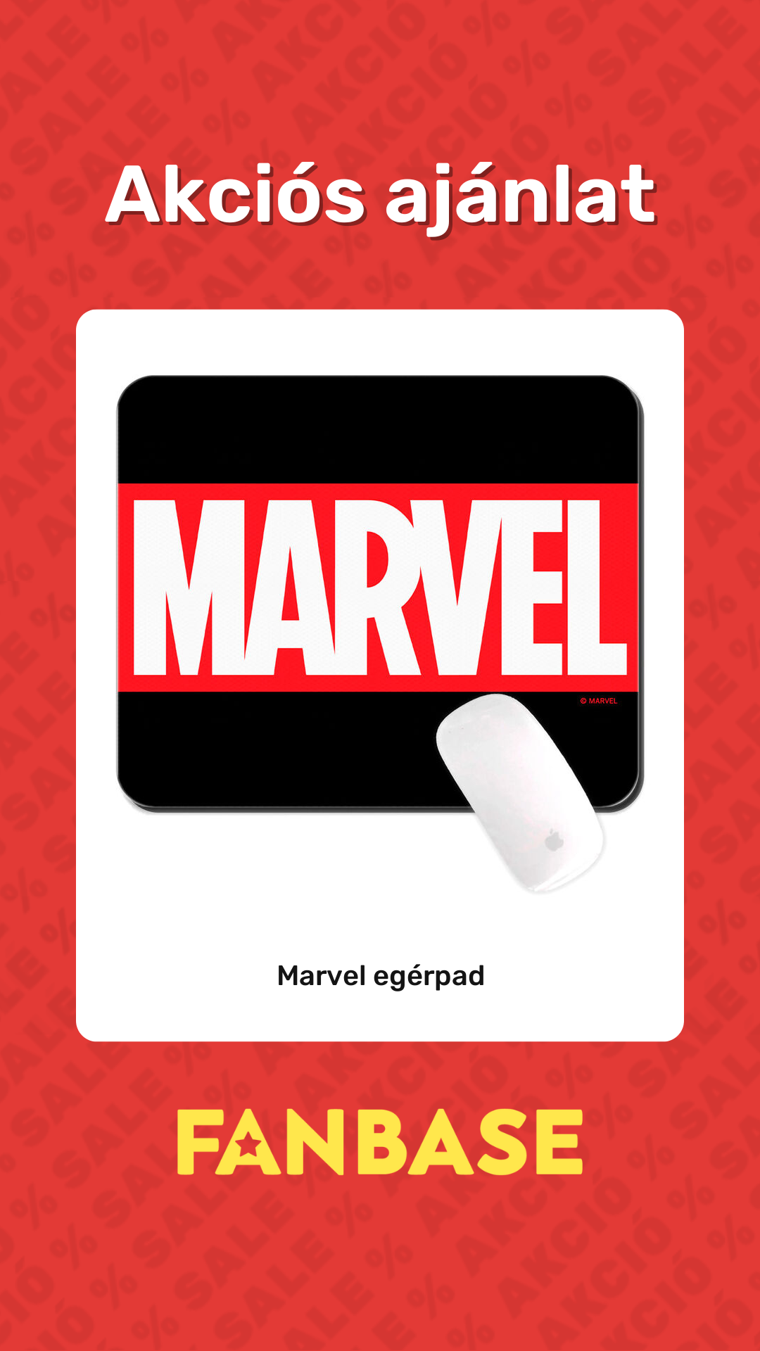 Akciós ajánlat: Marvel egérpad