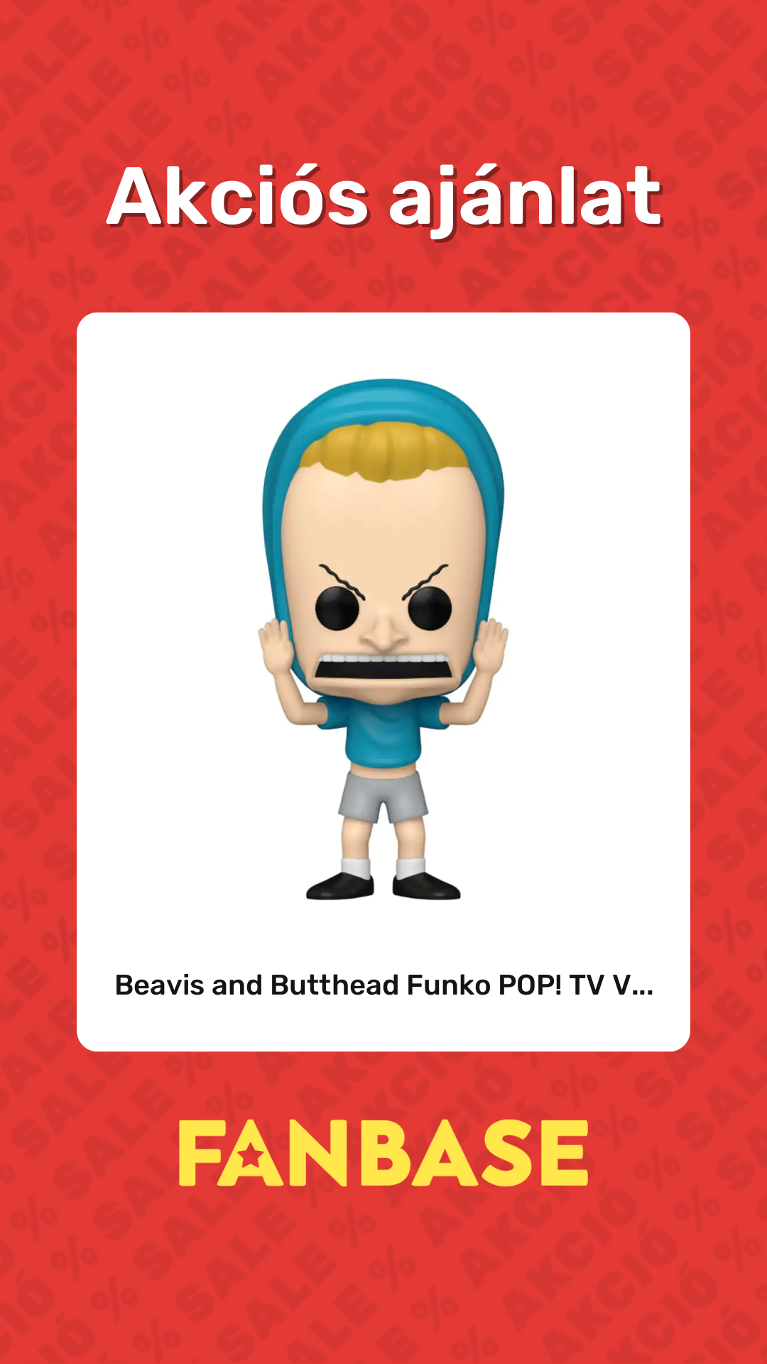 Akciós ajánlat: Beavis and Butthead Funko POP! TV V...