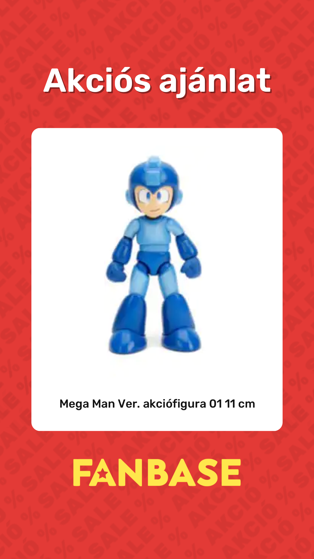 Akciós ajánlat: Mega Man Ver. akciófigura 01 11 cm