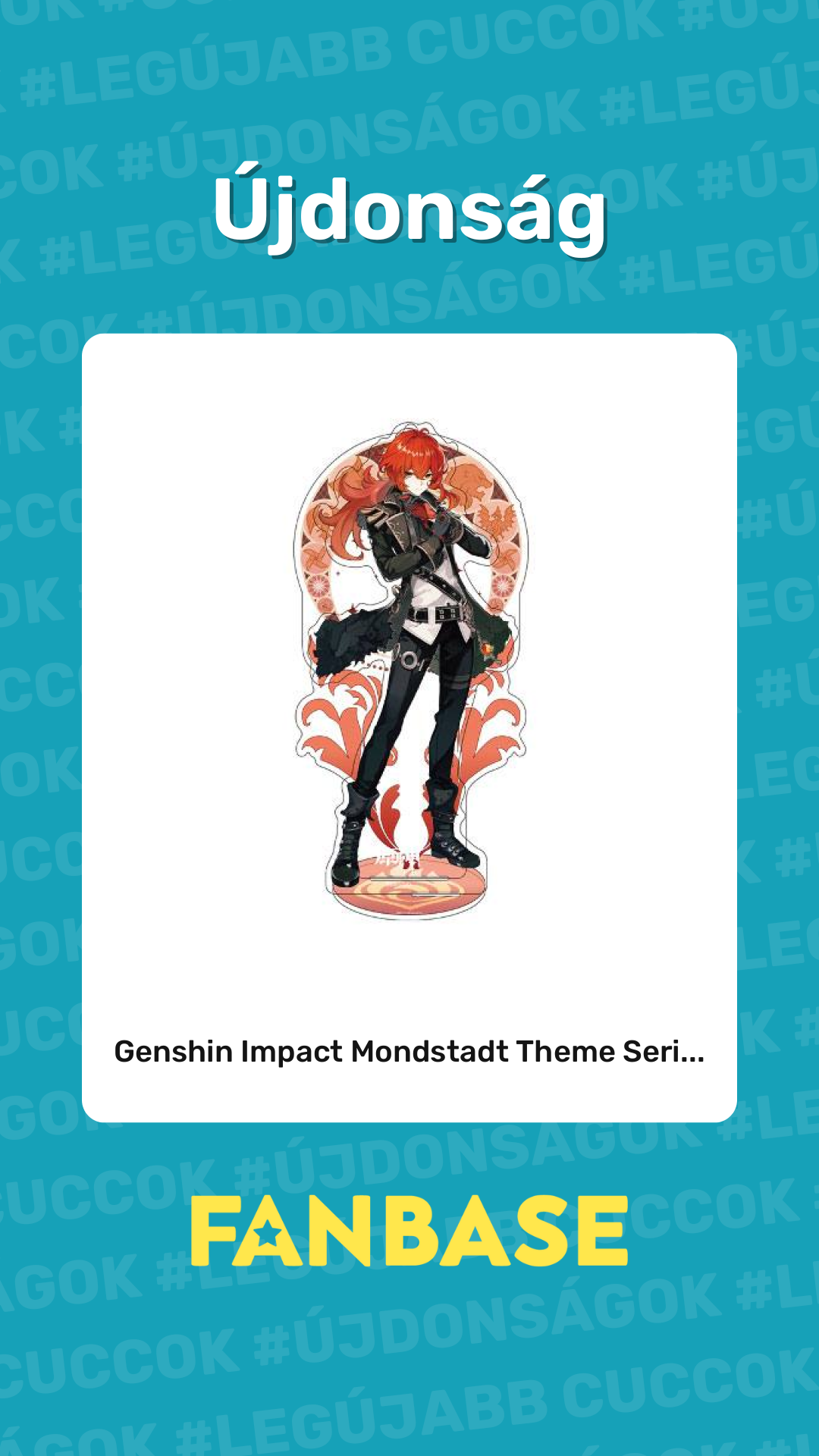 Újdonság: Genshin Impact Mondstadt Theme Seri...