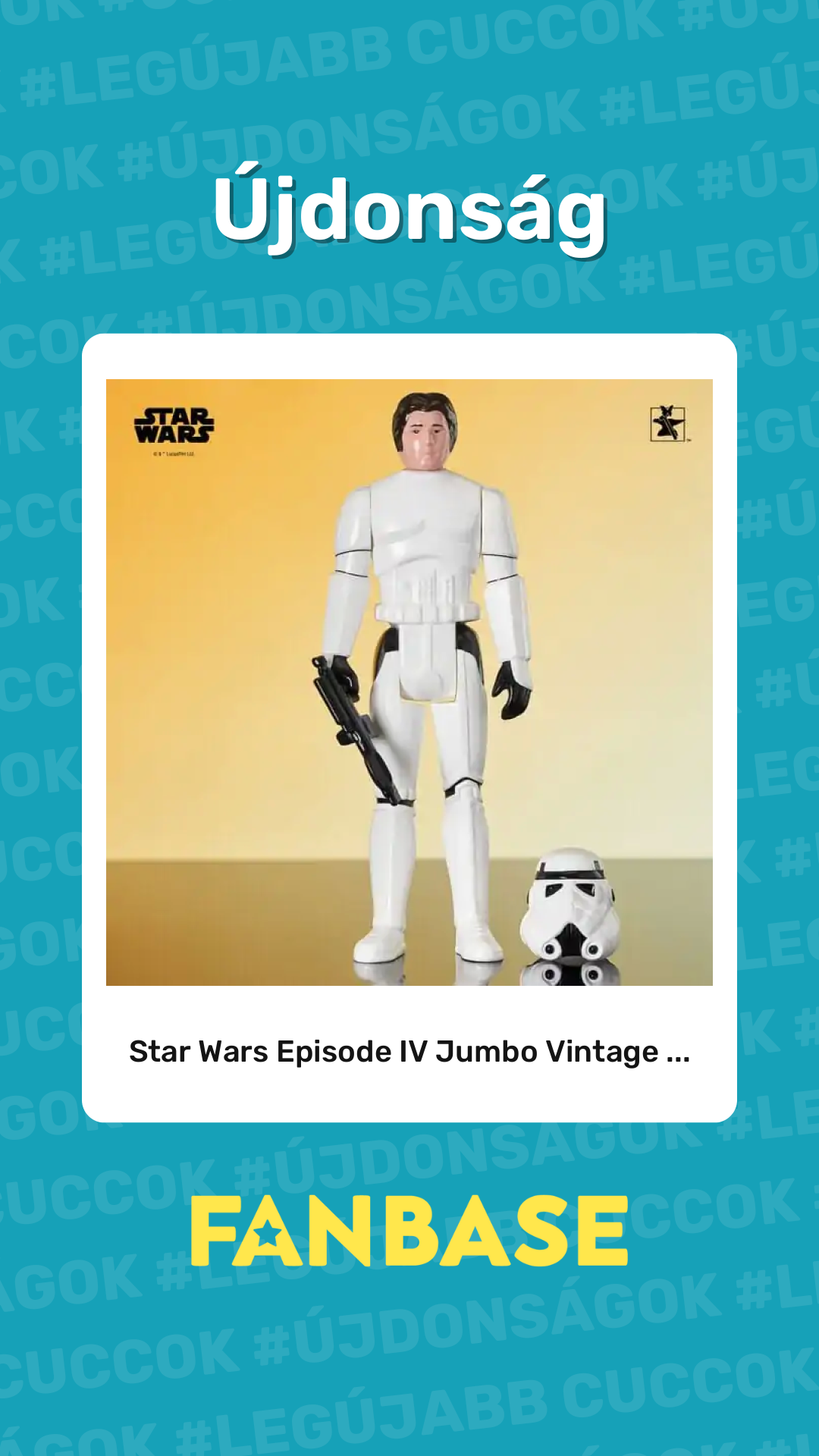 Újdonság: Star Wars Episode IV Jumbo Vintage ...