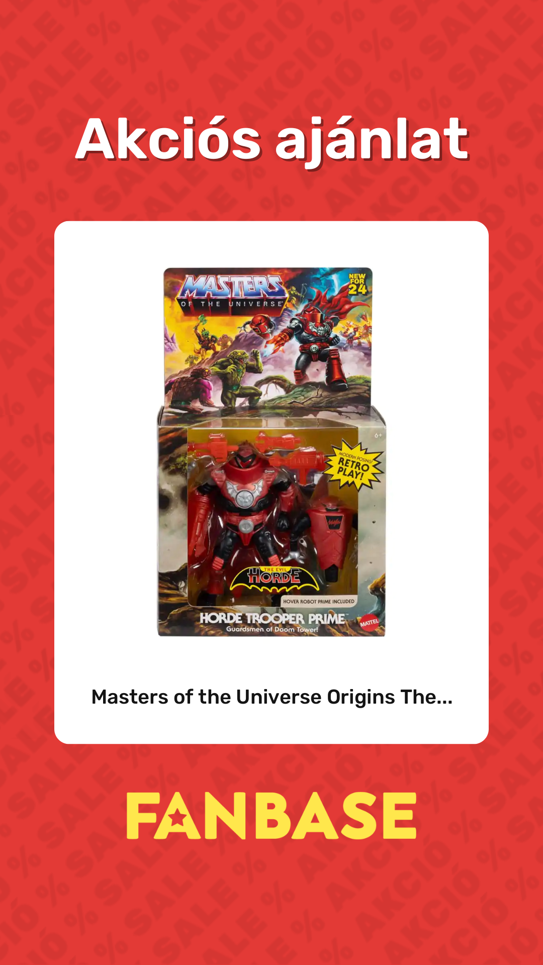 Akciós ajánlat: Masters of the Universe Origins The...