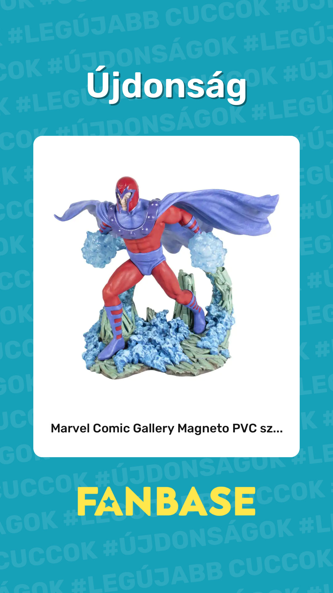 Újdonság: Marvel Comic Gallery Magneto PVC sz...