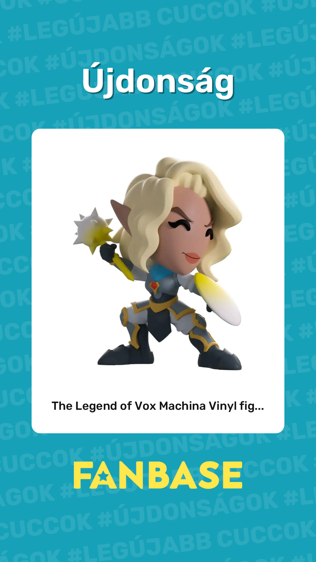 Újdonság: The Legend of Vox Machina Vinyl fig...