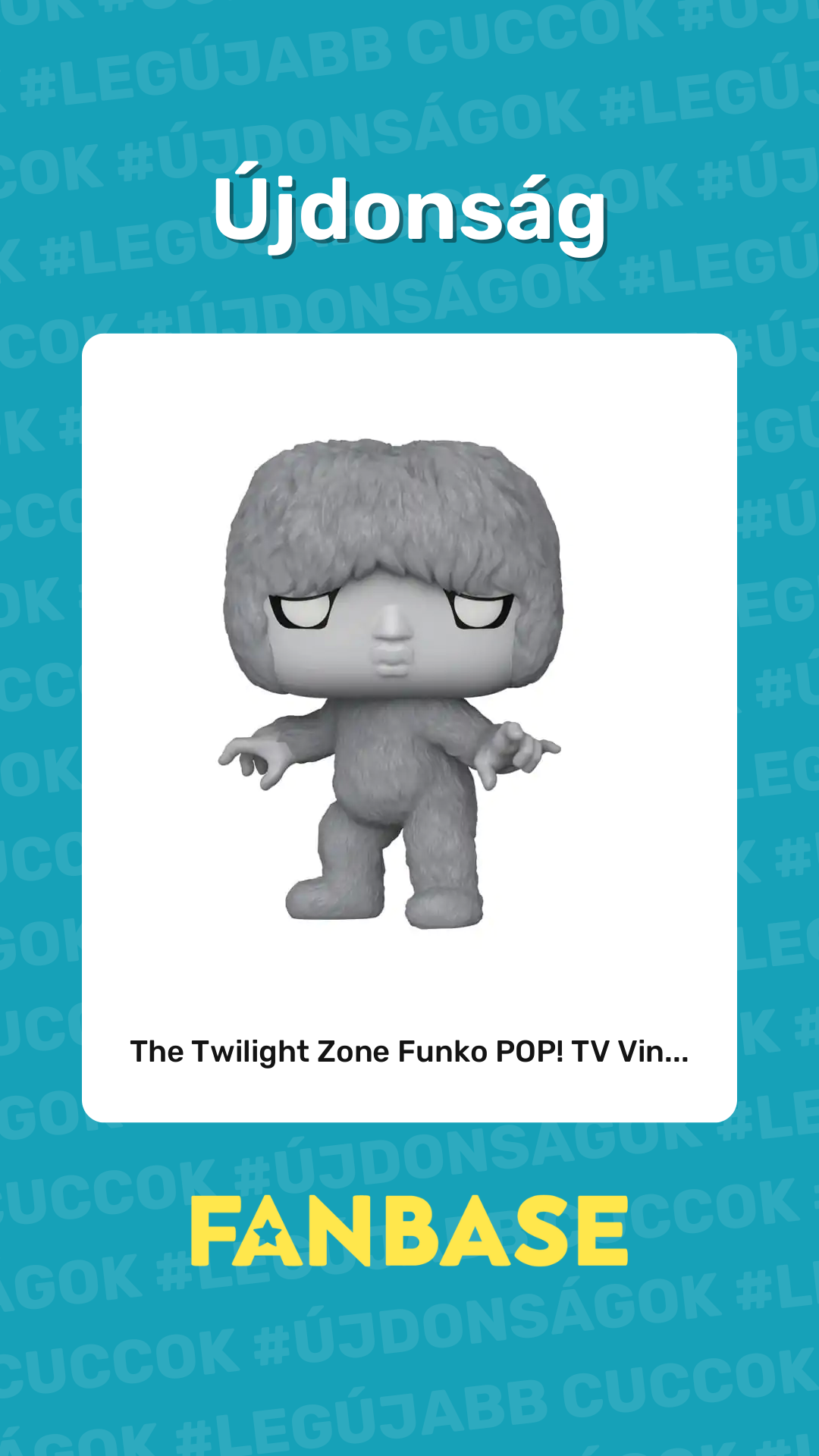 Újdonság: The Twilight Zone Funko POP! TV Vin...