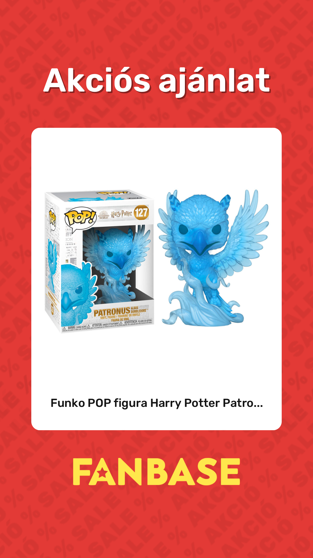 Akciós ajánlat: Funko POP figura Harry Potter Patro...