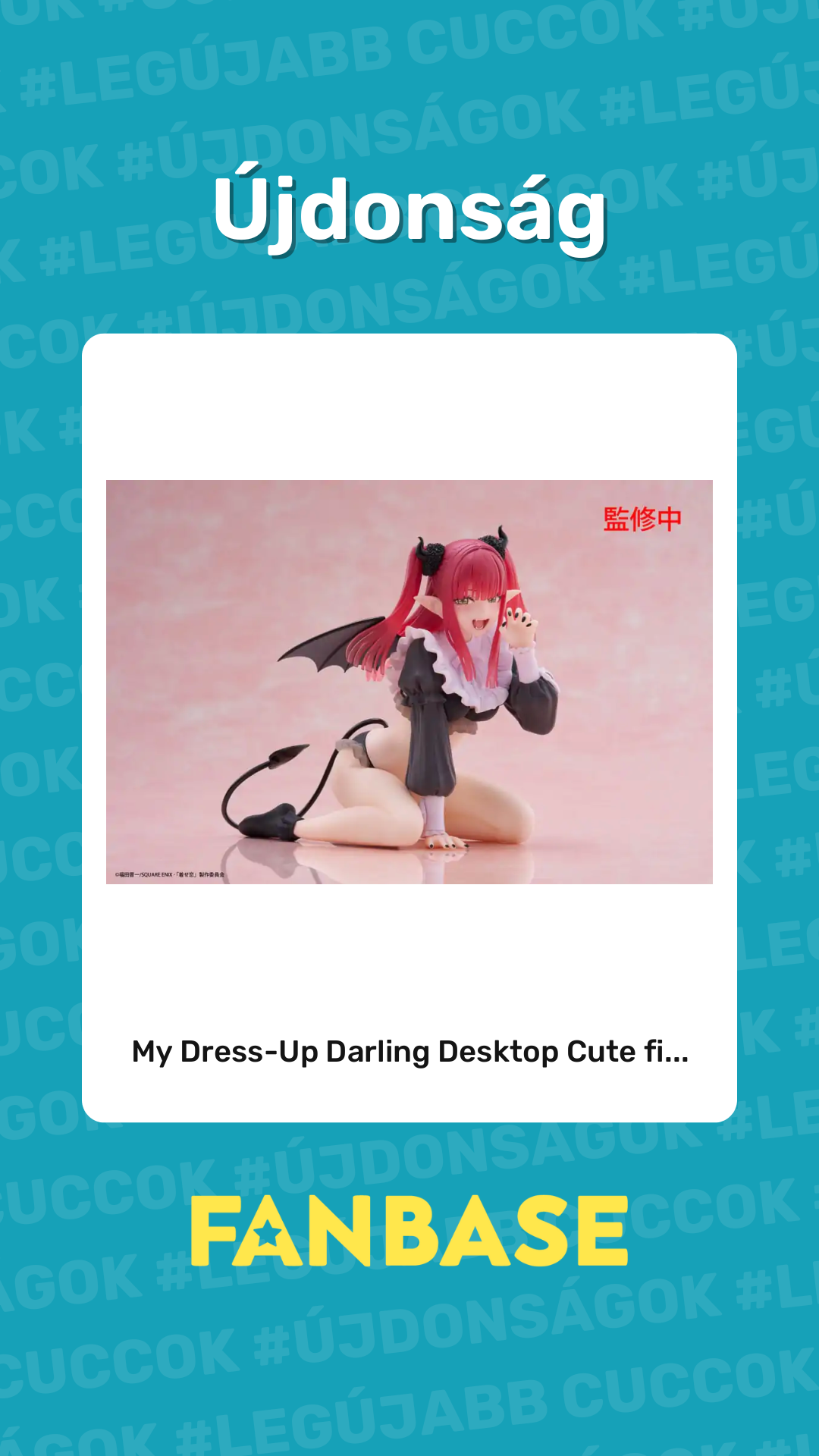Újdonság: My Dress-Up Darling Desktop Cute fi...