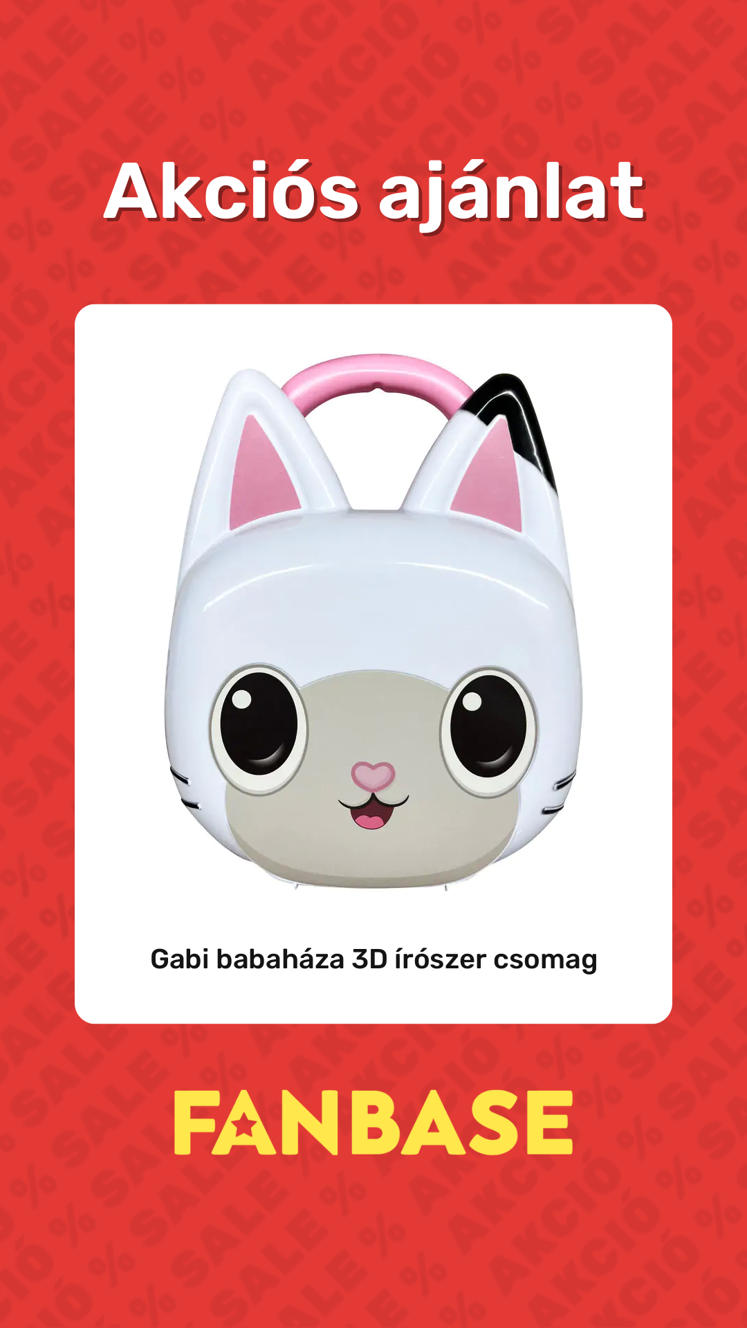 Akciós ajánlat: Gabi babaháza 3D írószer csomag