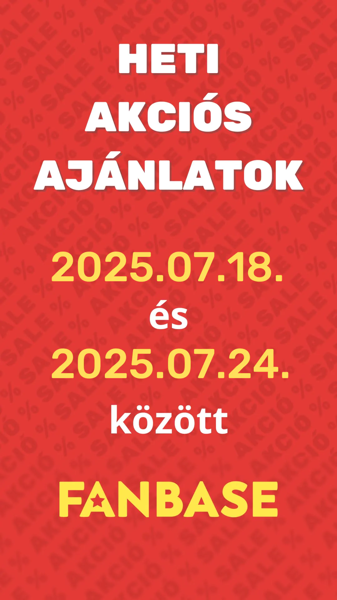 Heti akciós ajánlataink 07.18.-07.24. között