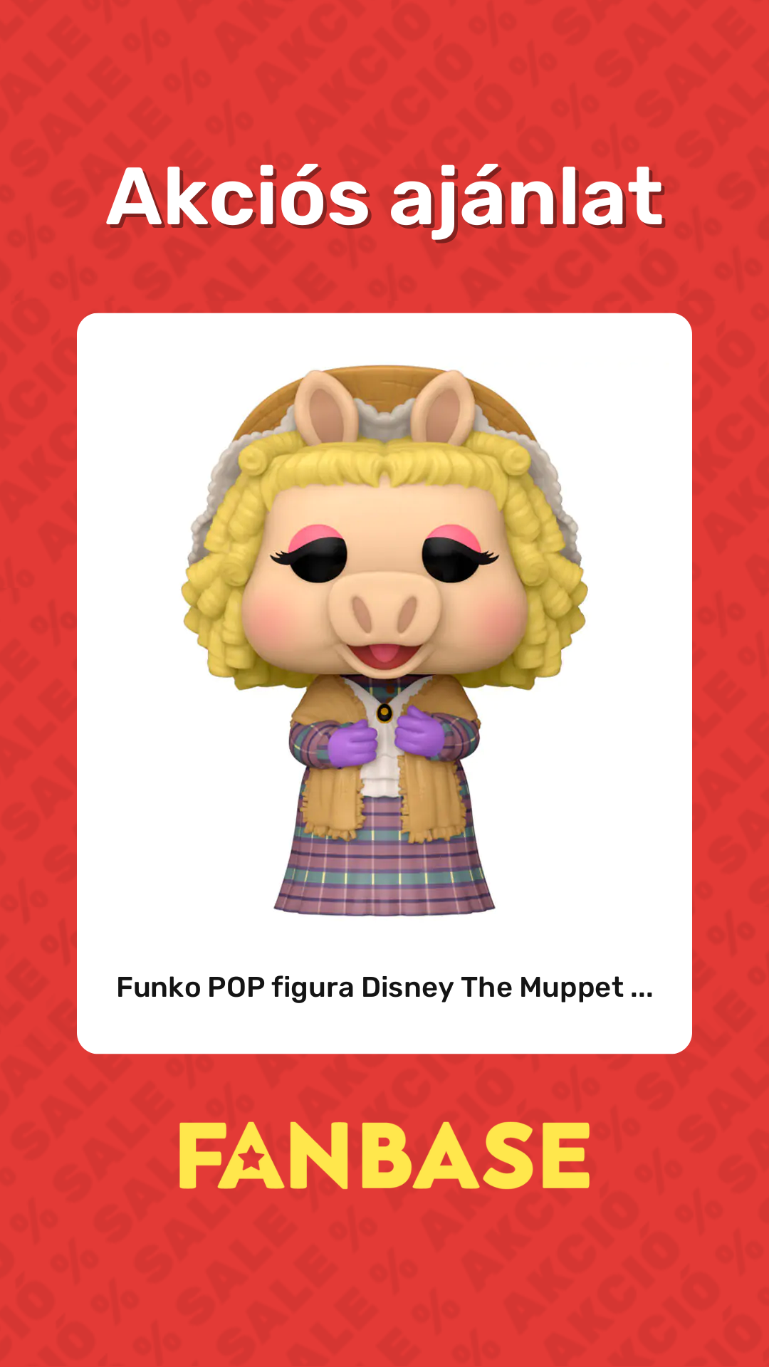 Akciós ajánlat: Funko POP figura Disney The Muppet ...