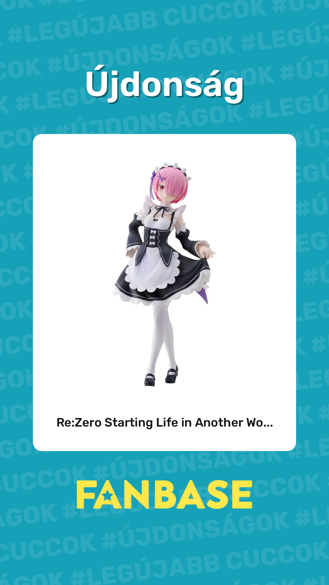 Újdonság: Re:Zero Starting Life in Another Wo...