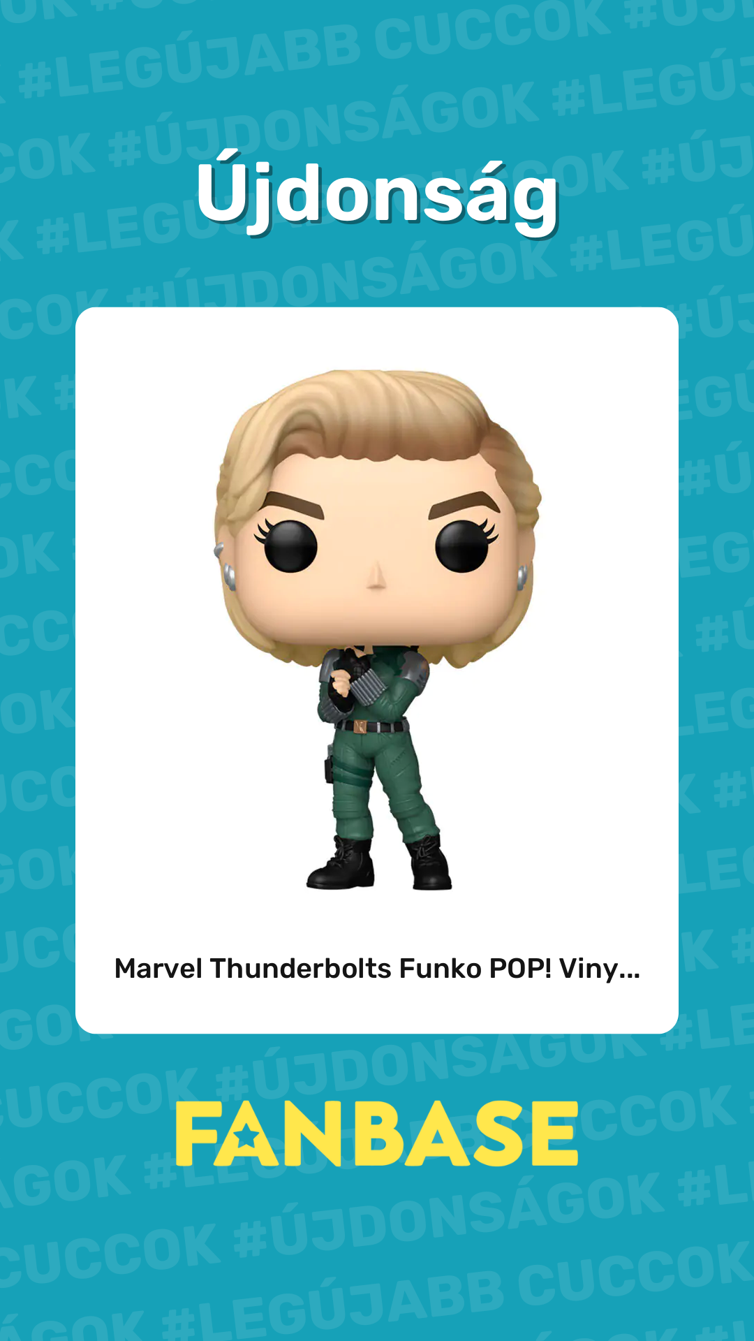 Újdonság: Marvel Thunderbolts Funko POP! Viny...