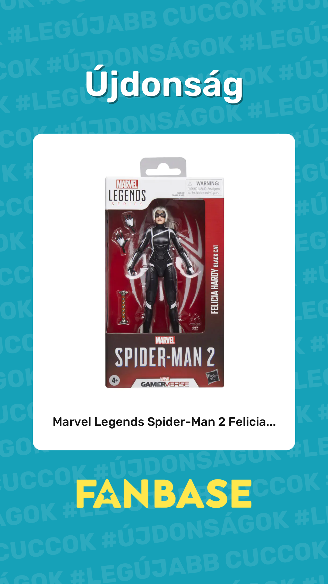 Újdonság: Marvel Legends Spider-Man 2 Felicia... Újdonság: Marvel Legends Spider-Man 2 Felicia...
