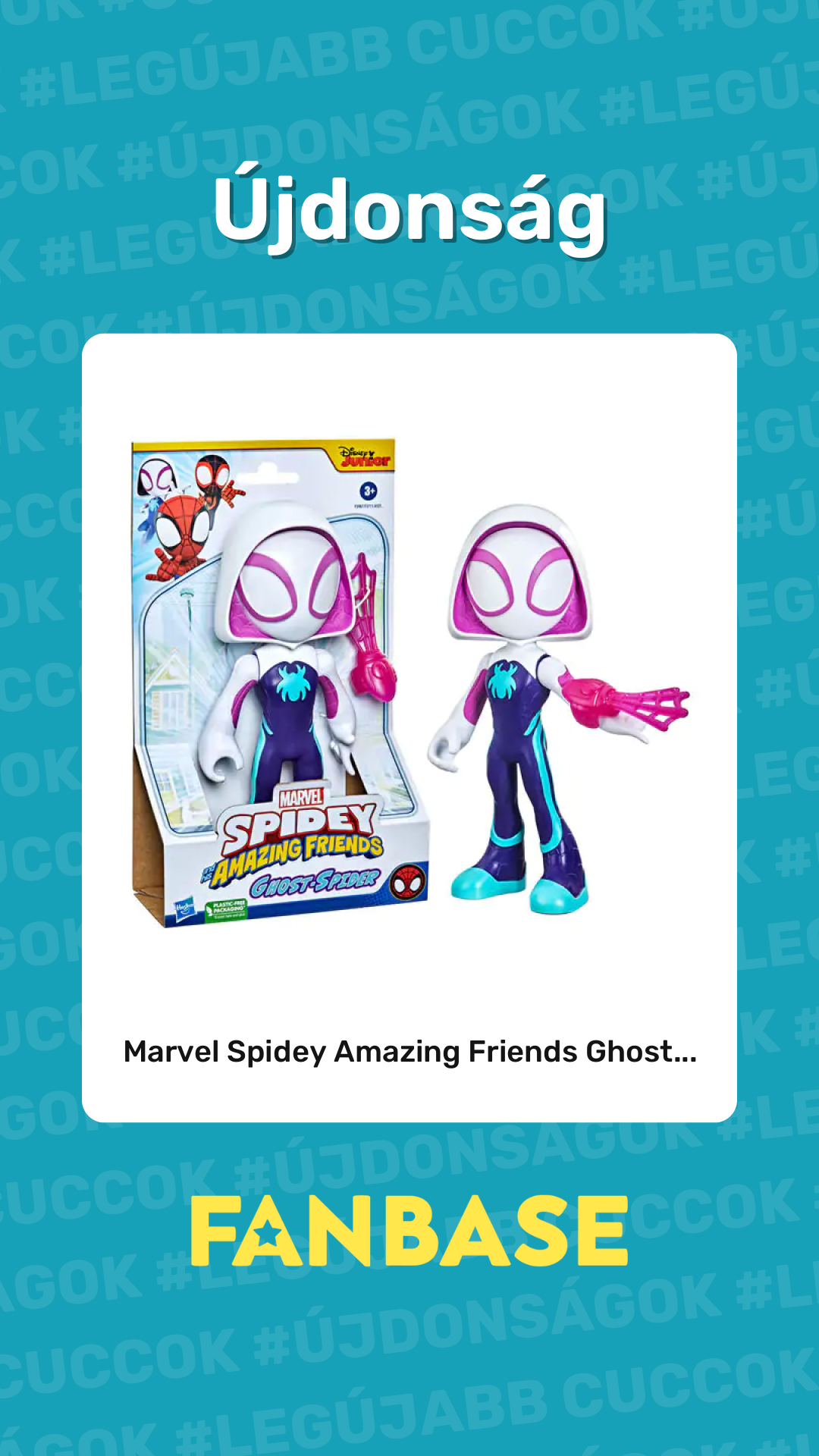 Újdonság: Marvel Spidey Amazing Friends Ghost... Újdonság: Marvel Spidey Amazing Friends Ghost...