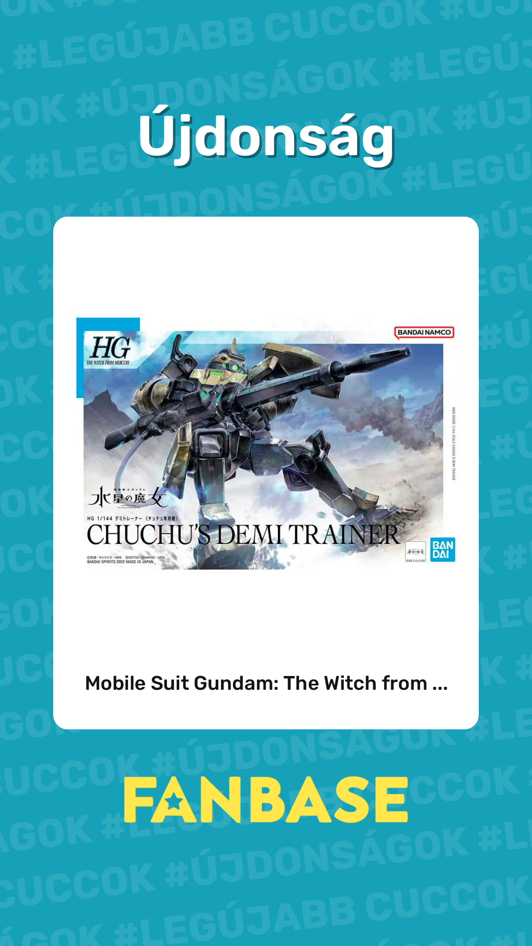 Újdonság: Mobile Suit Gundam: The Witch from ... Újdonság: Mobile Suit Gundam: The Witch from ...