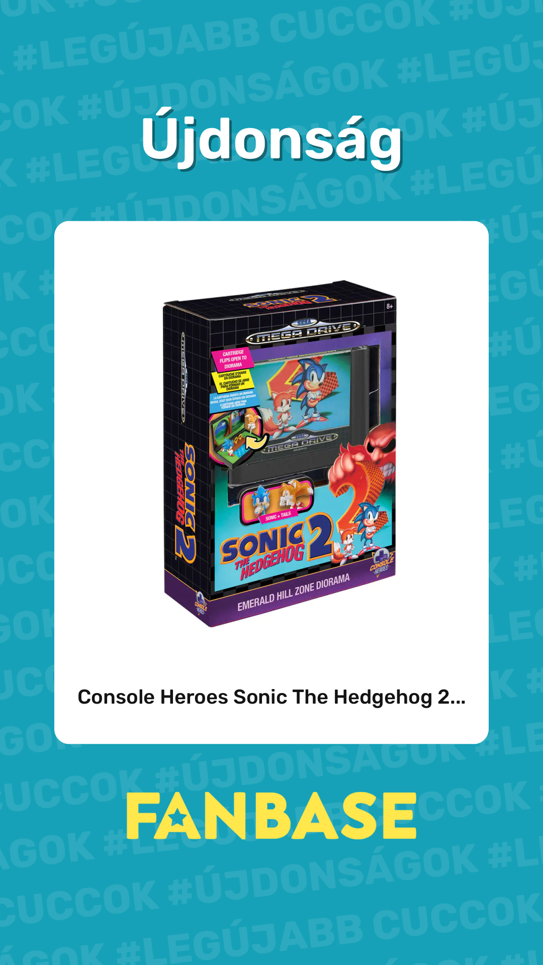 Újdonság: Console Heroes Sonic The Hedgehog 2...