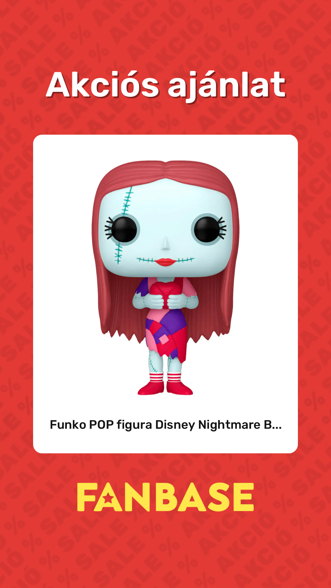 Akciós ajánlat: Funko POP figura Disney Nightmare B...