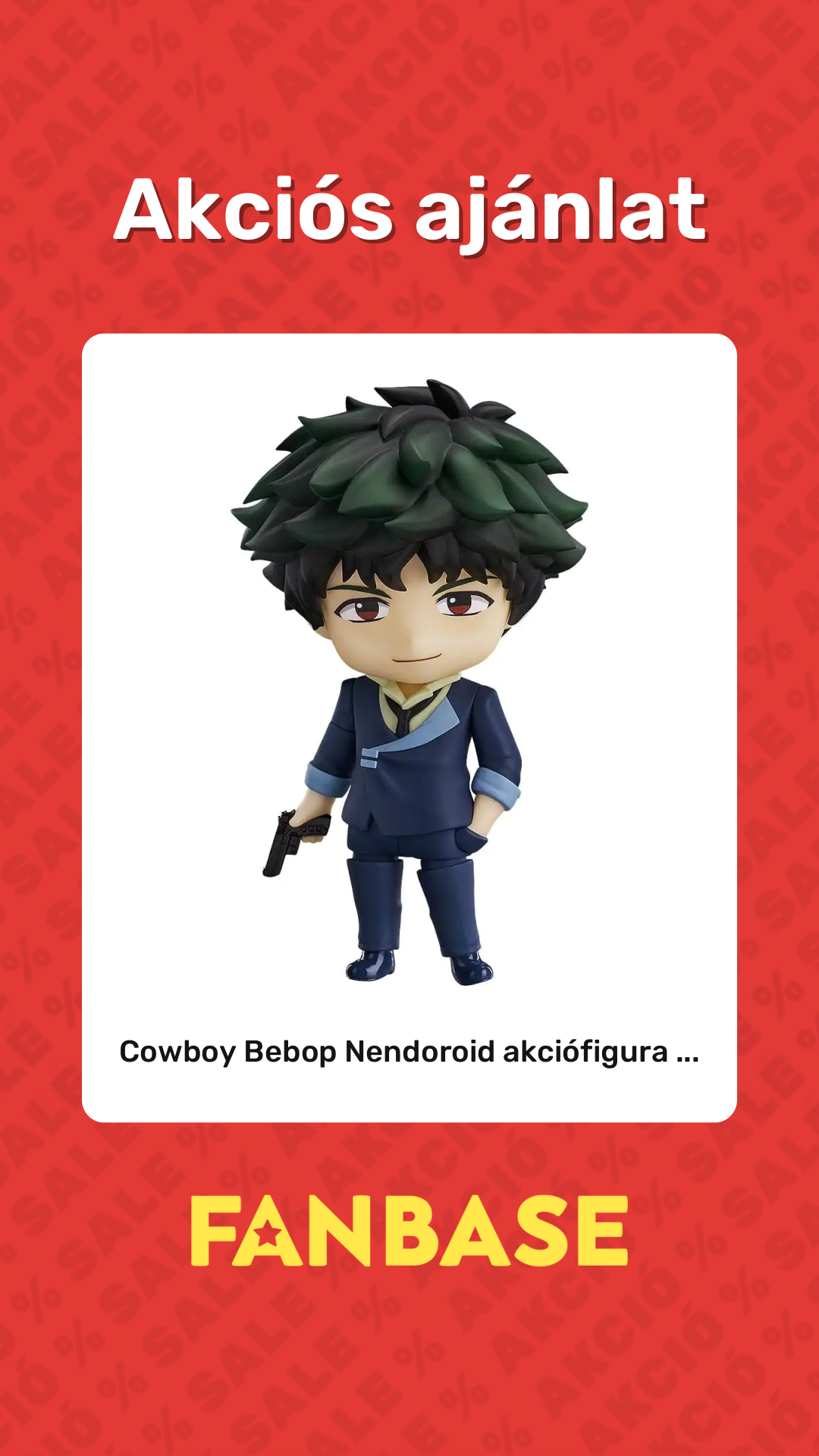 Akciós ajánlat: Cowboy Bebop Nendoroid akciófigura ...