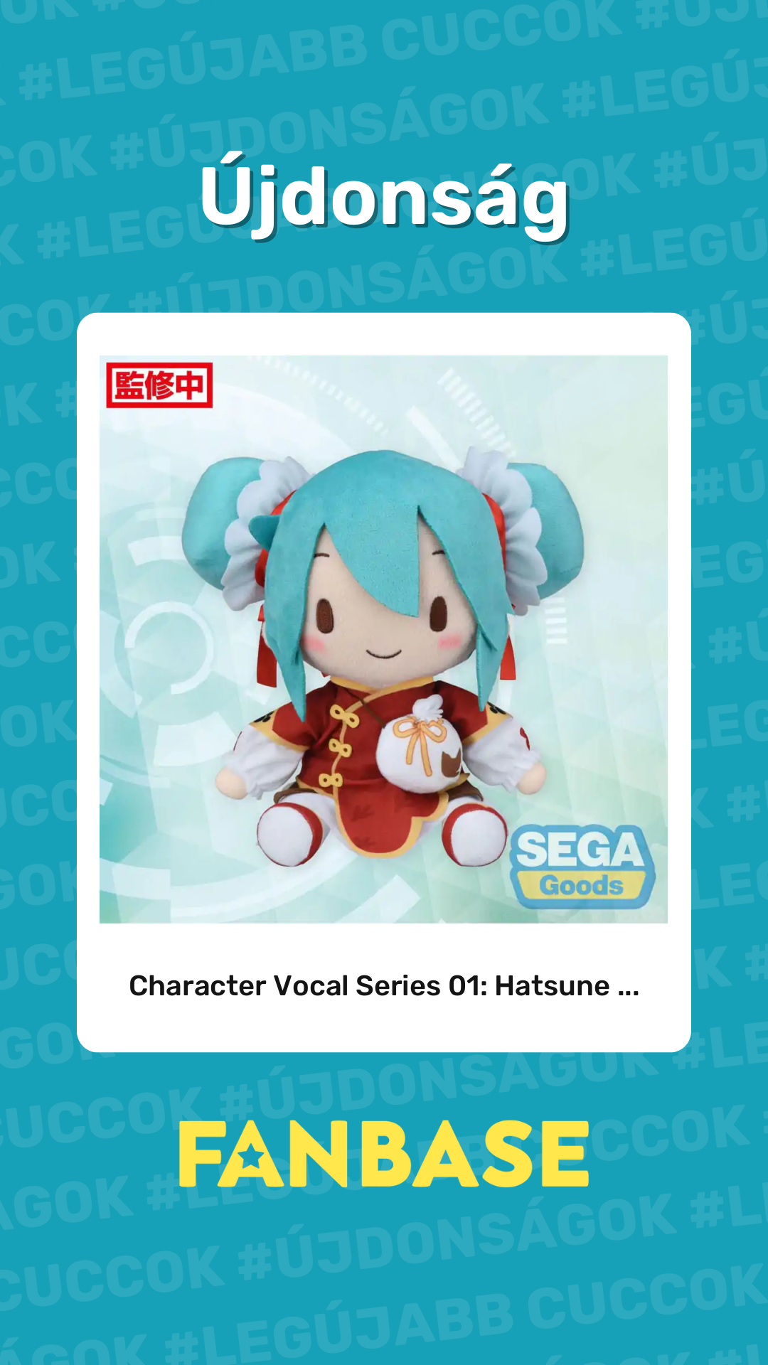 Újdonság: Character Vocal Series 01: Hatsune ...