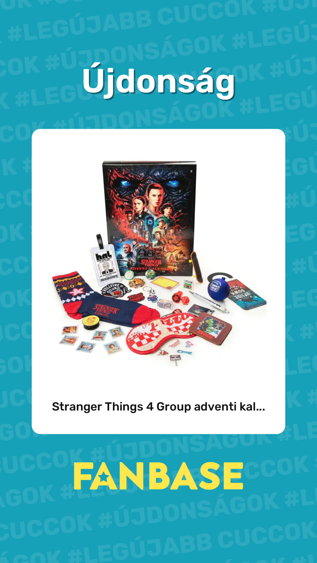 Újdonság: Stranger Things 4 Group adventi kal...