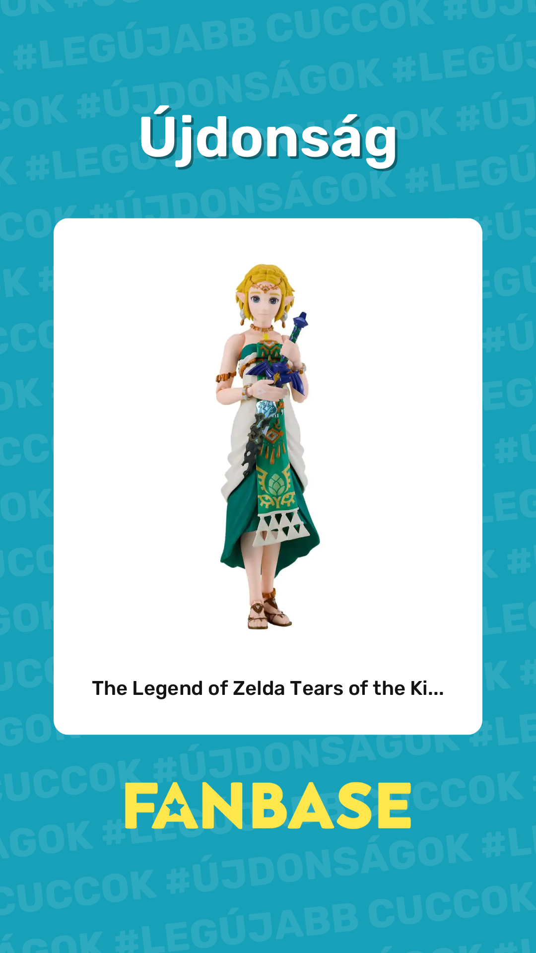 Újdonság: The Legend of Zelda Tears of the Ki...