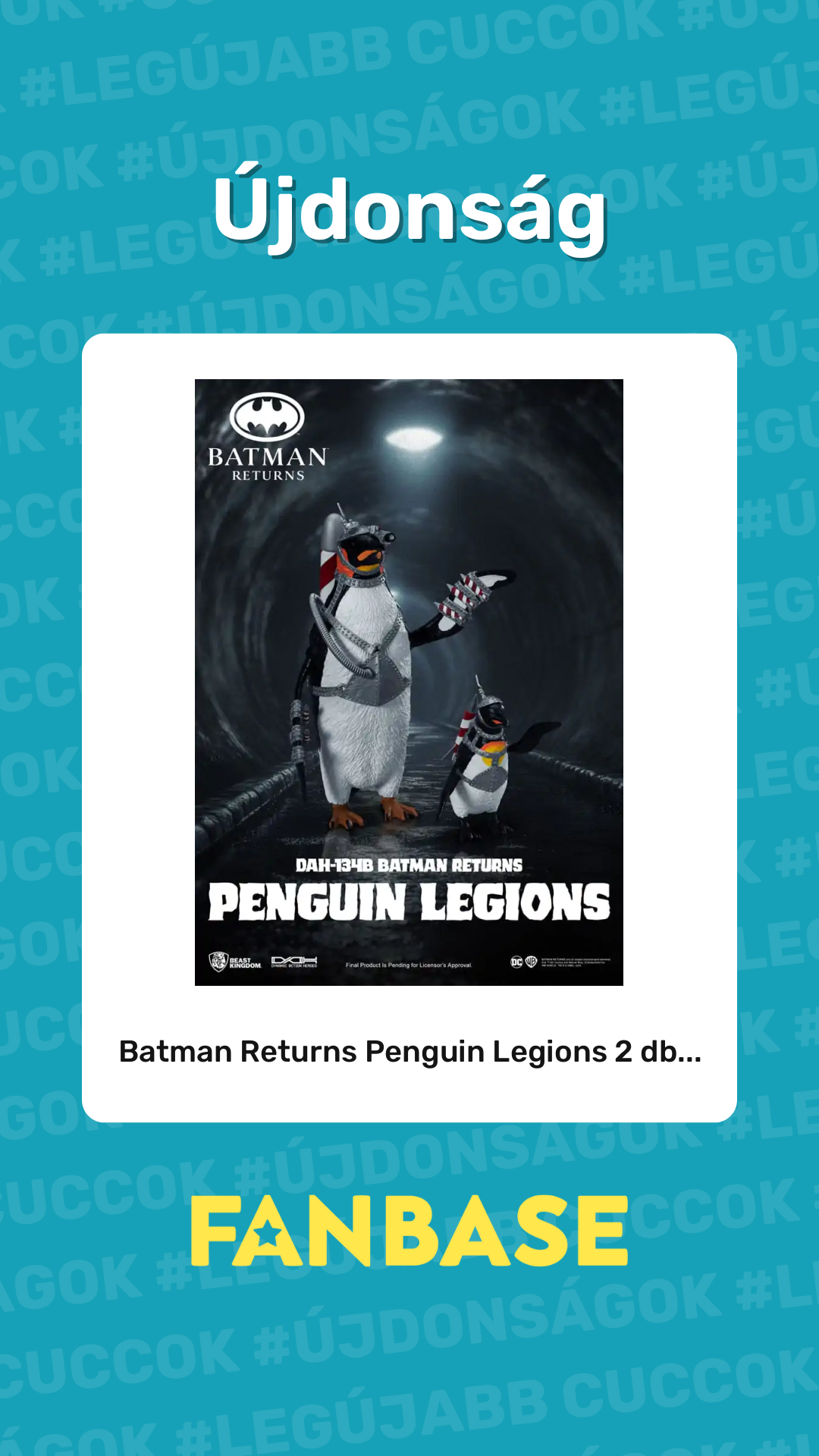 Újdonság: Batman Returns Penguin Legions 2 db...