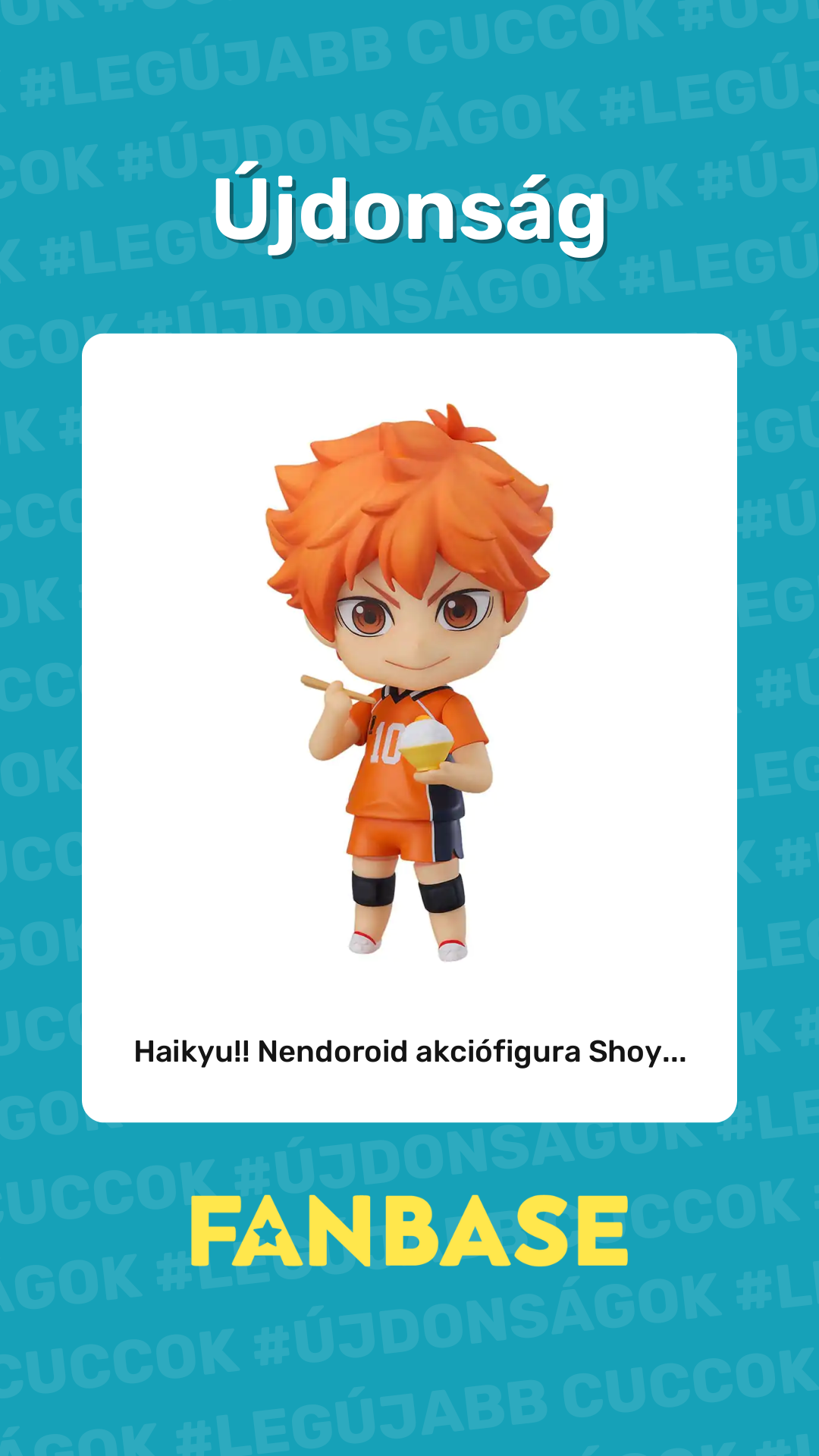 Újdonság: Haikyu!! Nendoroid akciófigura Shoy...