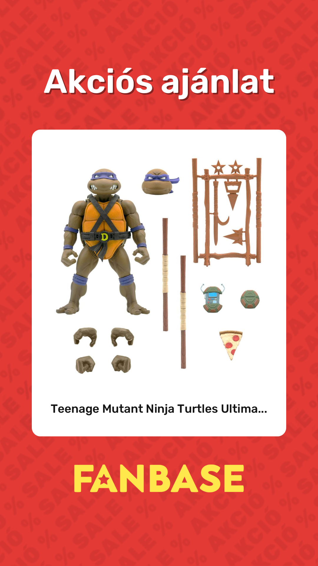 Akciós ajánlat: Teenage Mutant Ninja Turtles Ultima...