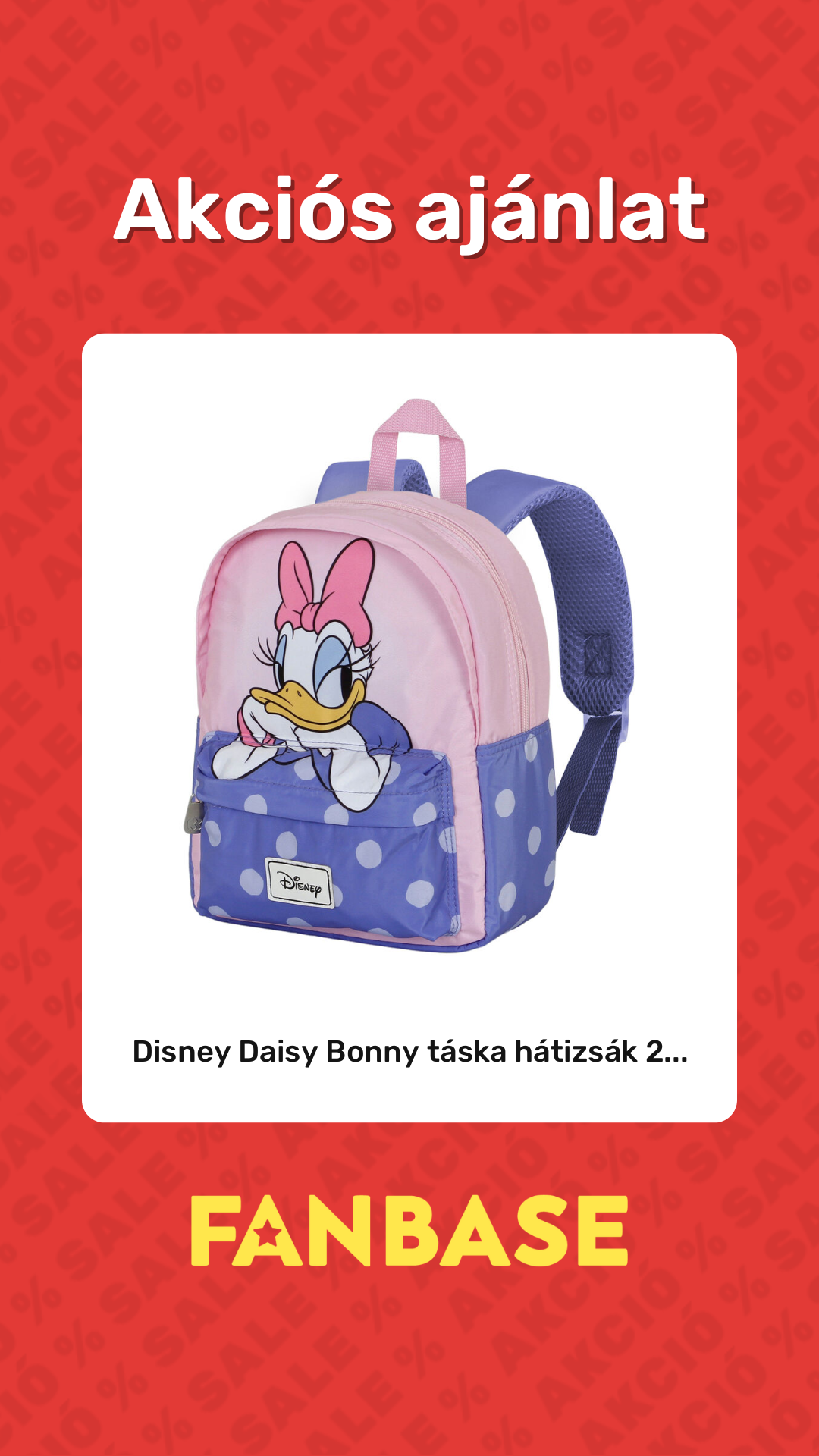 Akciós ajánlat: Disney Daisy Bonny táska hátizsák 2...